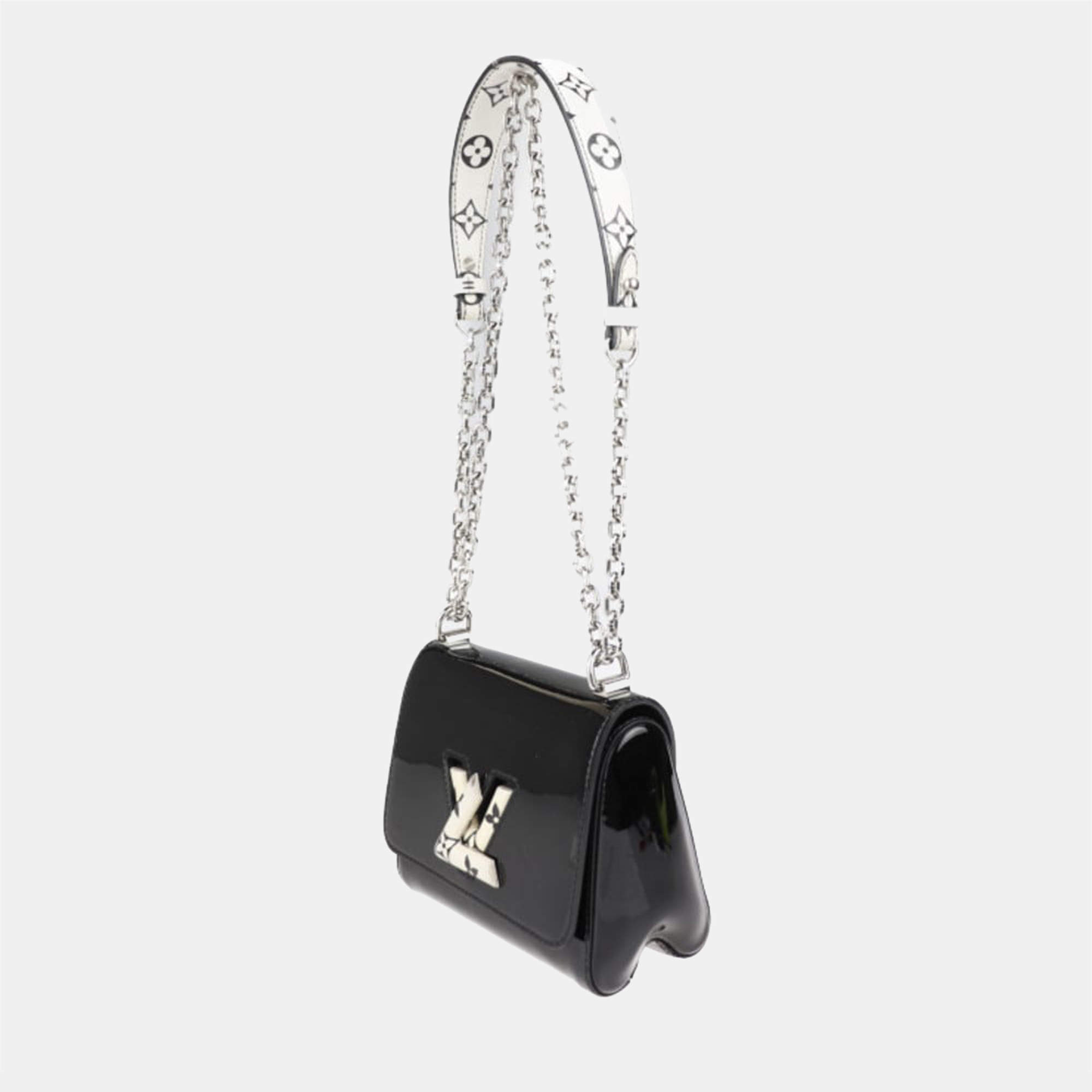 Louis Vuitton Twist Womens Handbags, Black