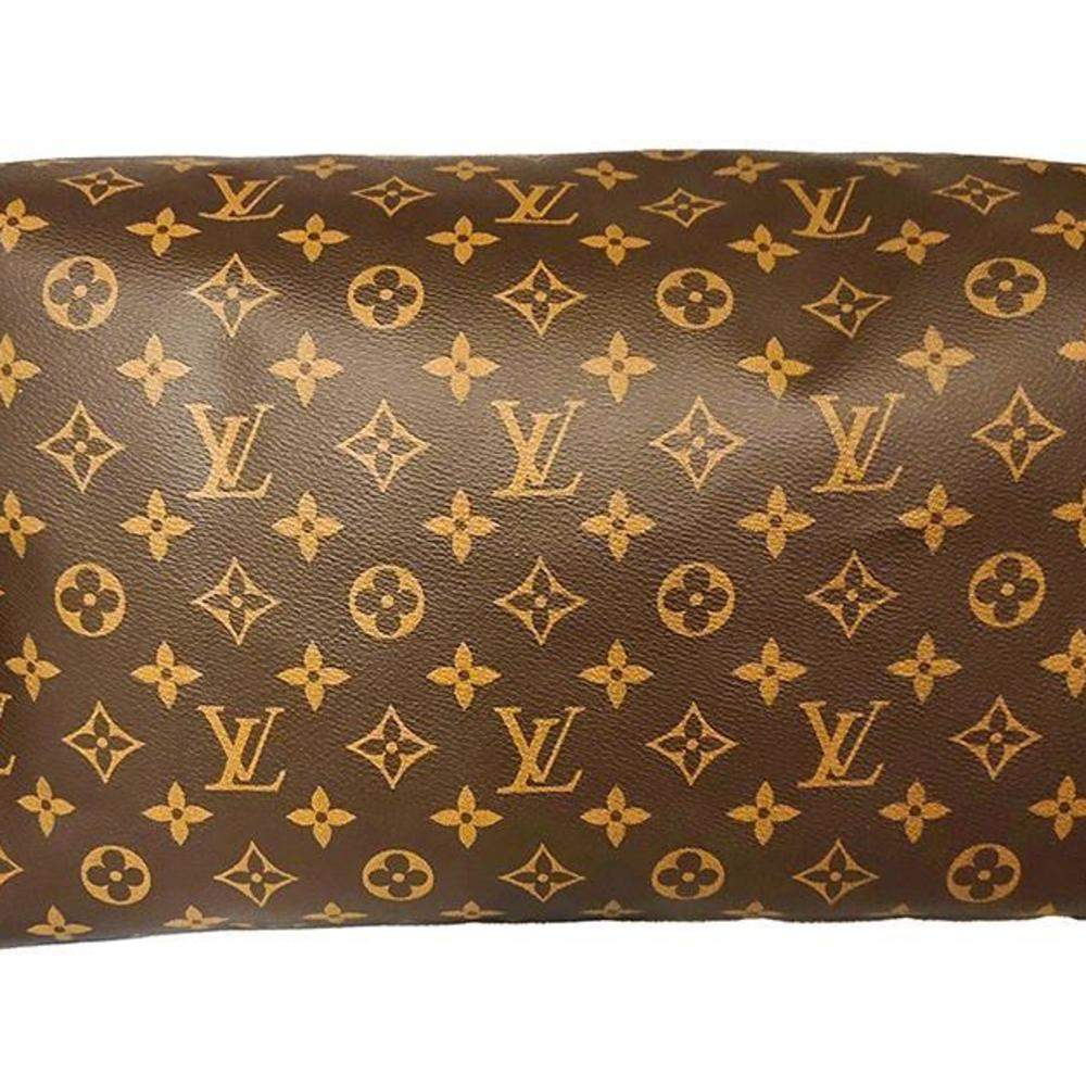 Louis Vuitton Monogram Speedy 40 - Brown Handle Bags, Handbags - LOU805651