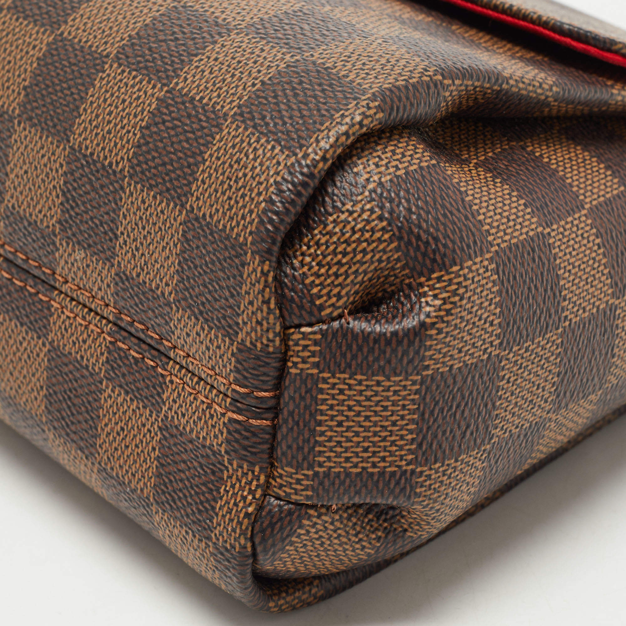 Louis Vuitton Womens Croisette Bag Damier Ebene Canvas – Luxe