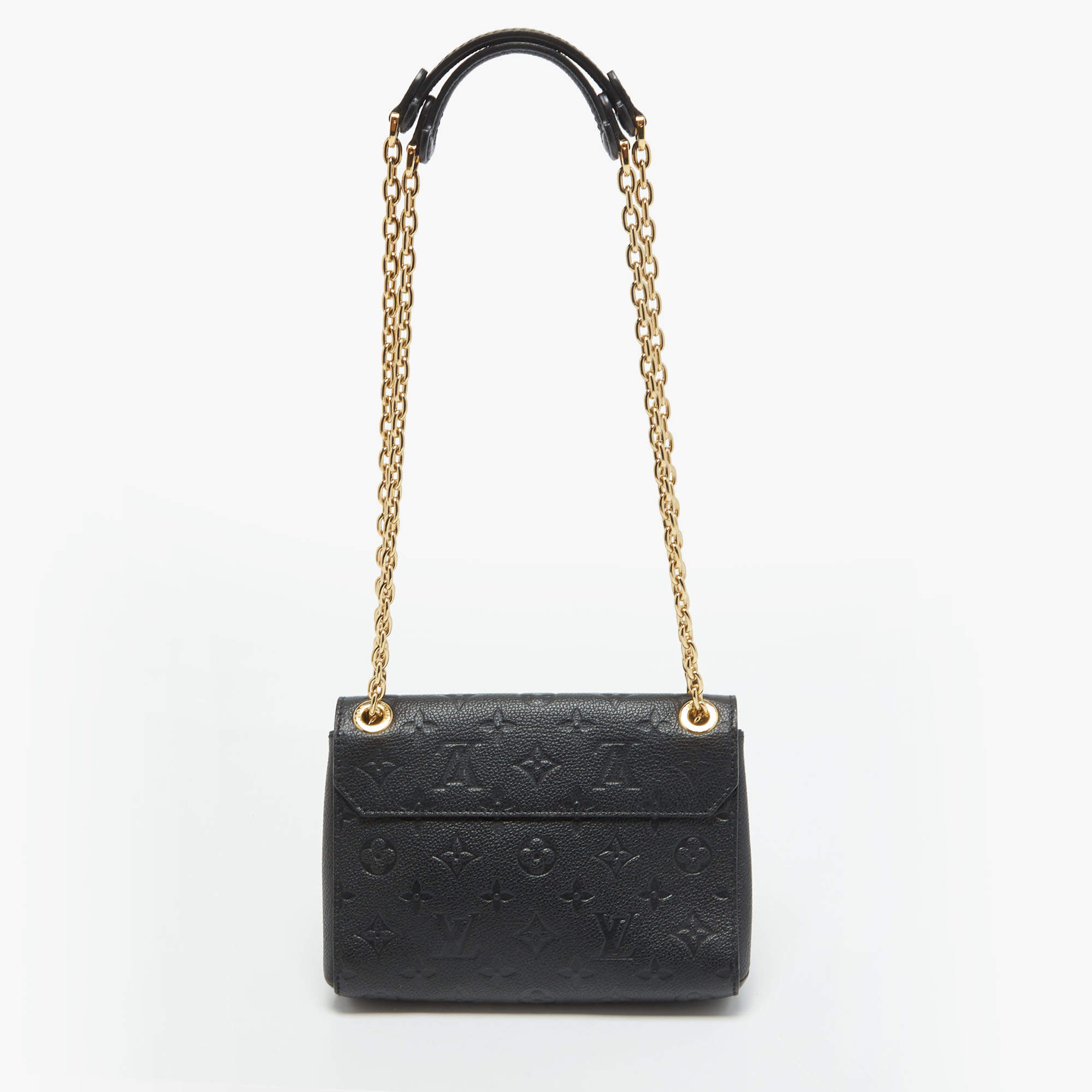 Louis Vuitton Black Monogram Empreinte Leather Vavin BB Bag - Yoogi's Closet