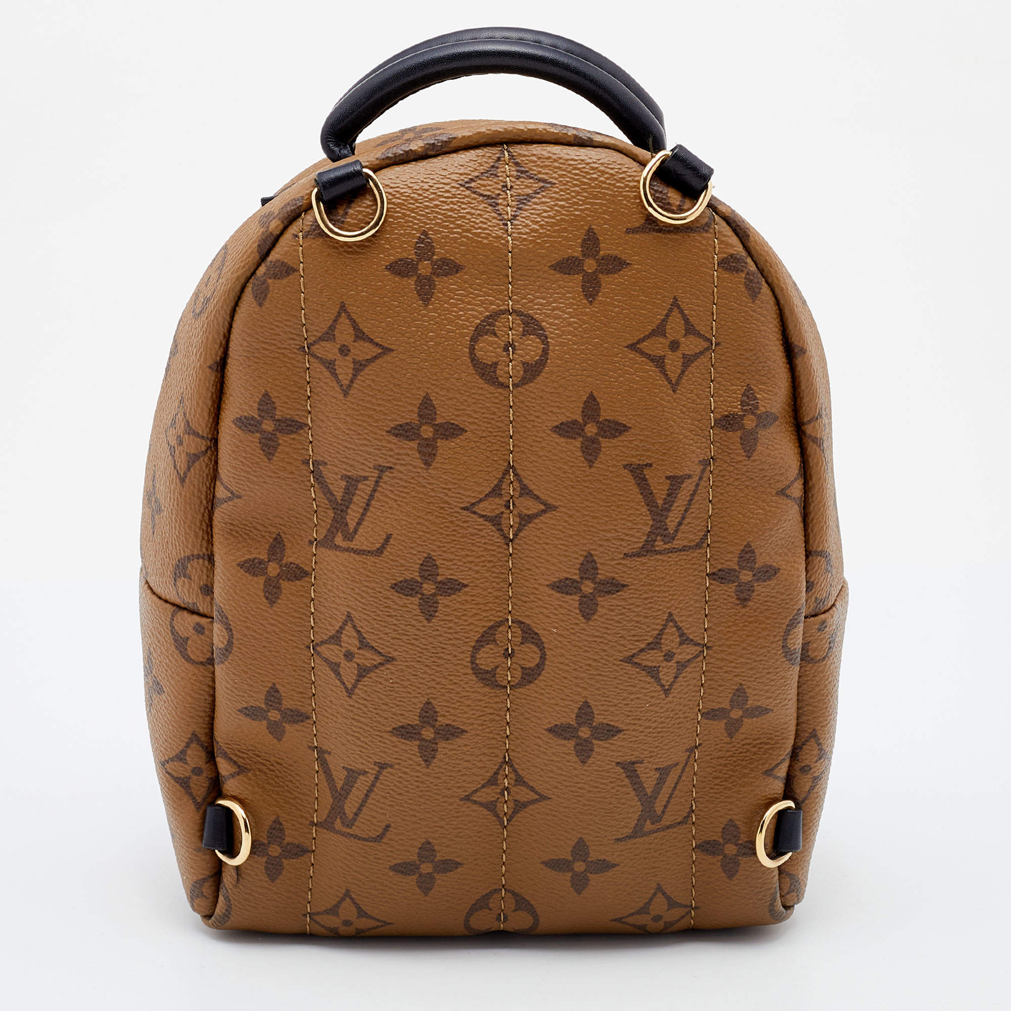 Louis Vuitton Monogram Reverse Canvas Mini Palm Springs Backpack Bag -  Yoogi's Closet