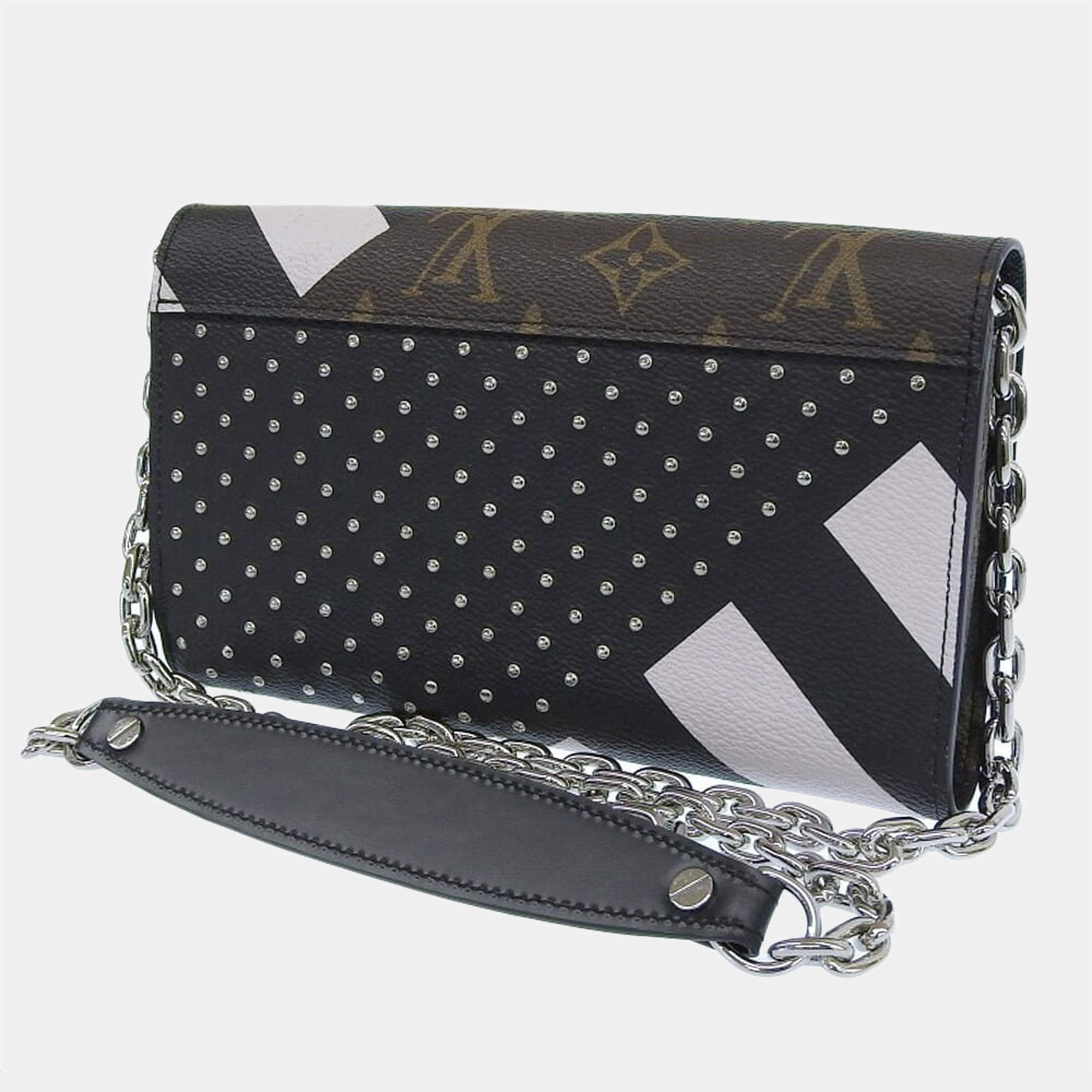 LOUIS VUITTON EPI LEATHER TWIST PINS EMBELLISHED LIMITED EDITION CROSS –  Caroline's Fashion Luxuries
