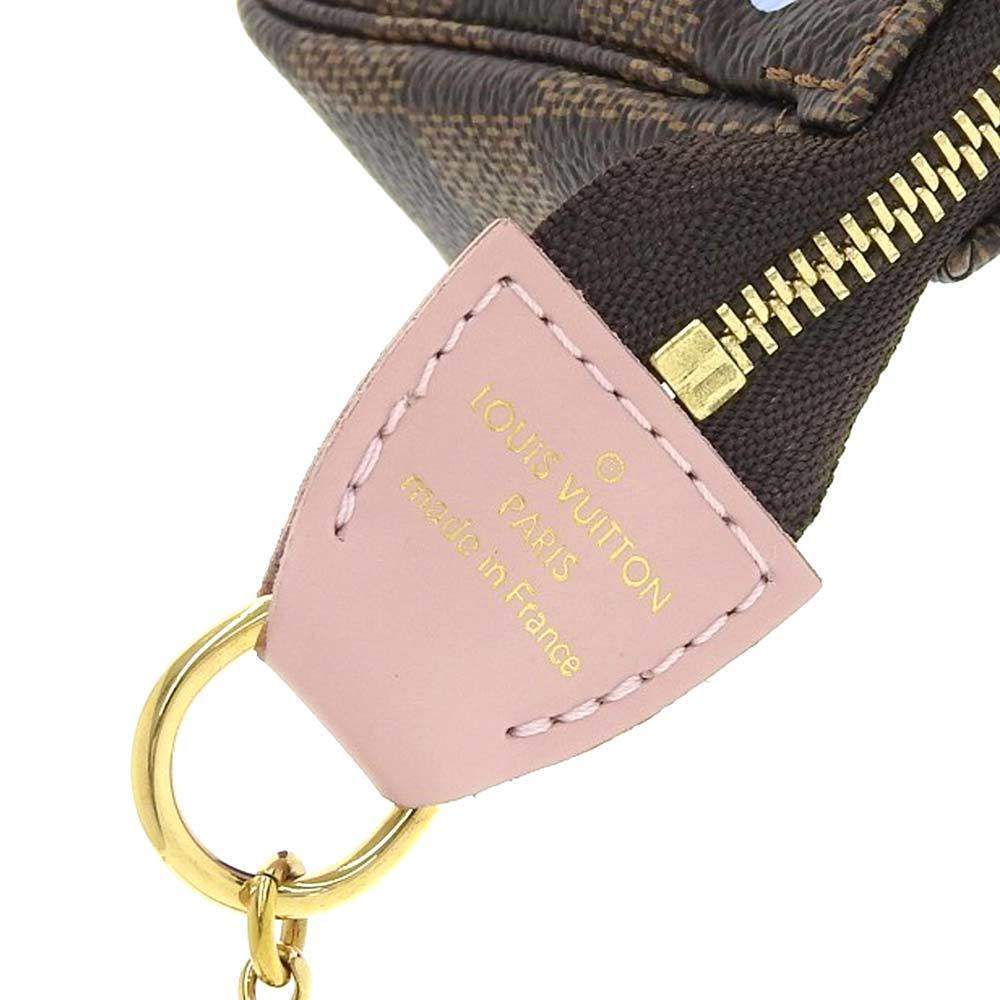 Louis Vuitton Pochette Accessoires Limited Edition Vivienne Xmas Damier Mini  Brown 22124158