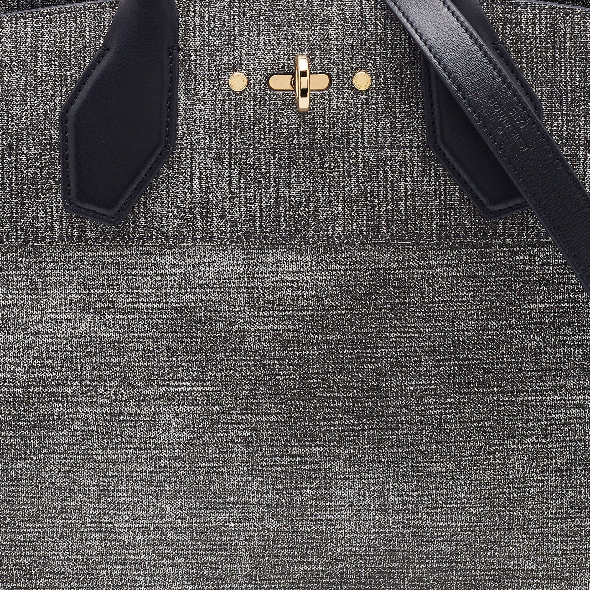 Louis Vuitton City Steamer GM Noir Black Leather Bag