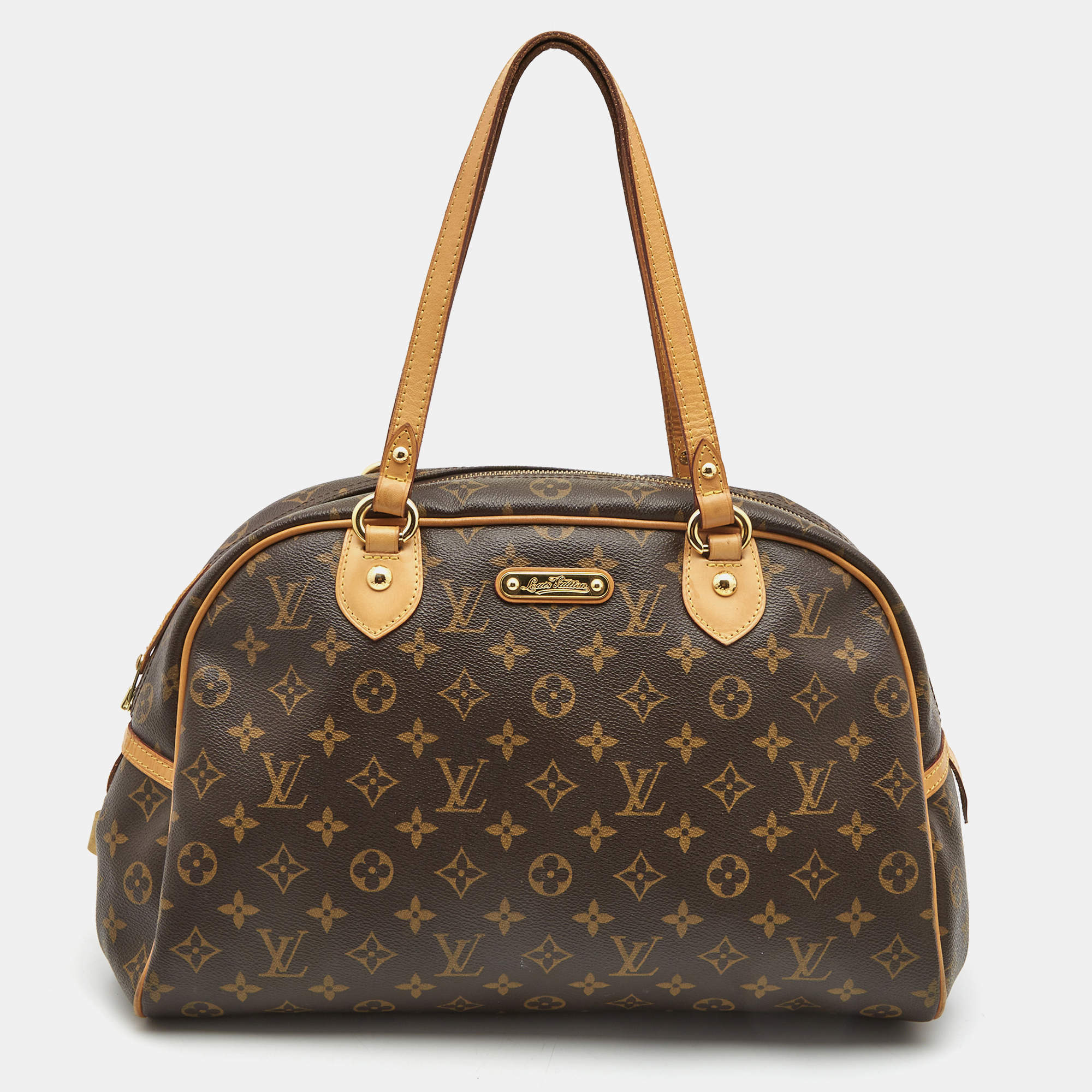 Pre Owned Louis Vuitton Monogram Canvas Montorgueil GM Bag