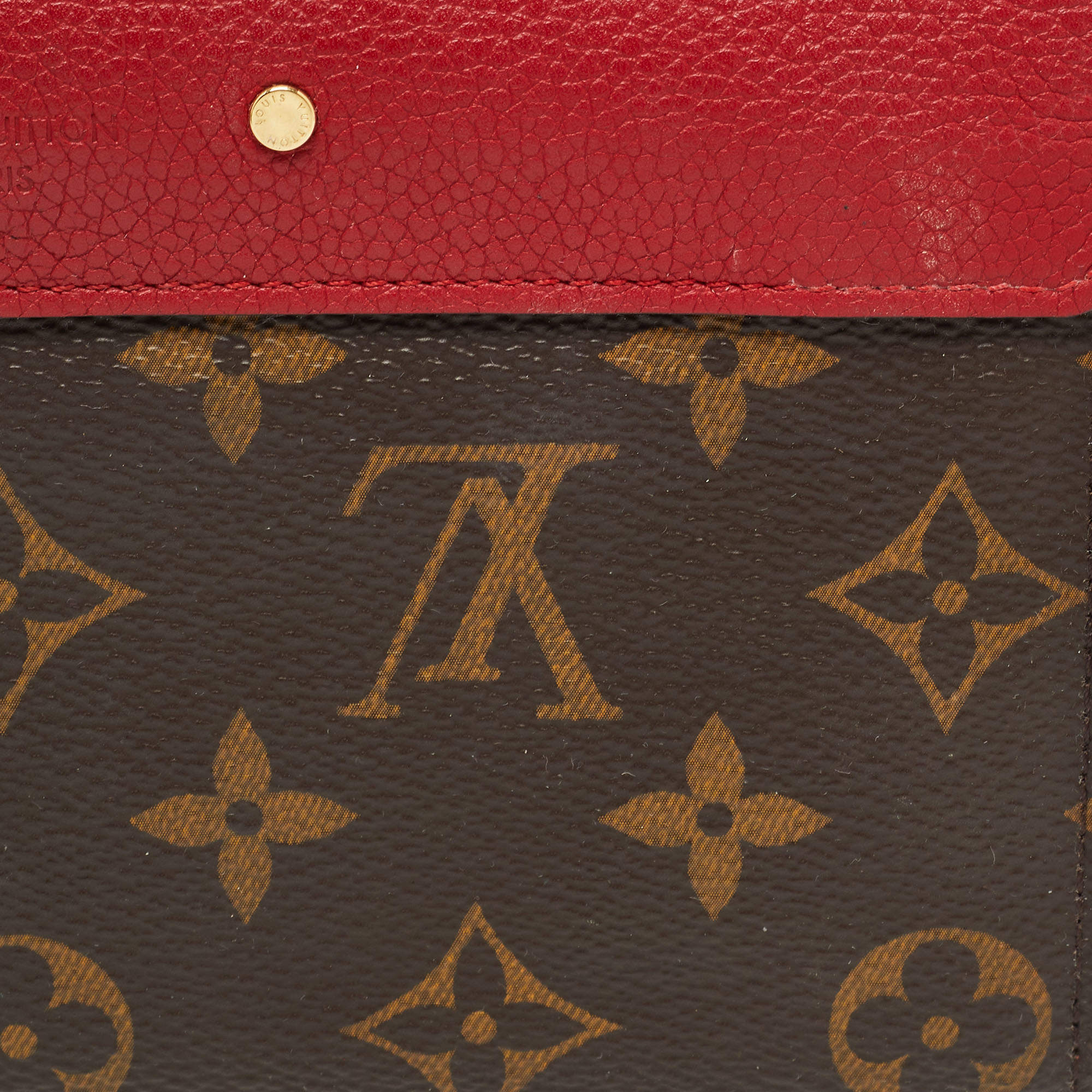 Louis Vuitton Cherry Monogram Canvas and Leather Pallas Wallet Louis  Vuitton | The Luxury Closet