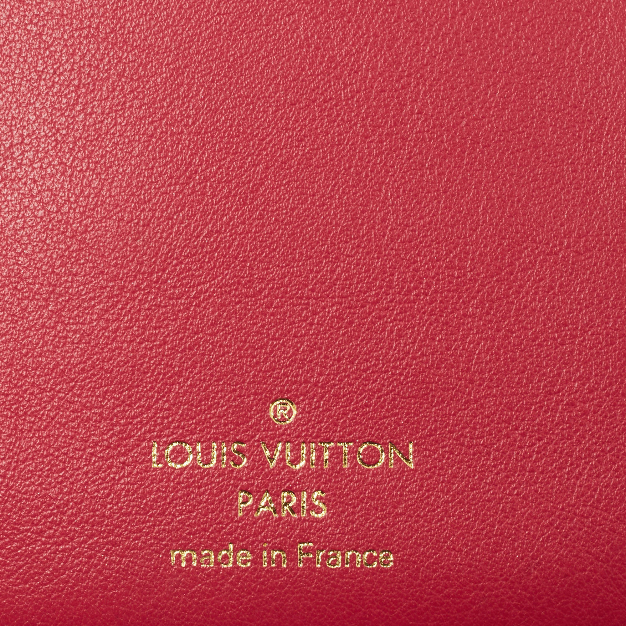 LOUIS VUITTON Louis Vuitton Portefeuille Capucines Long Wallet M80928 Taurillon  Leather Gray Series Gold Hardware Japan Limited