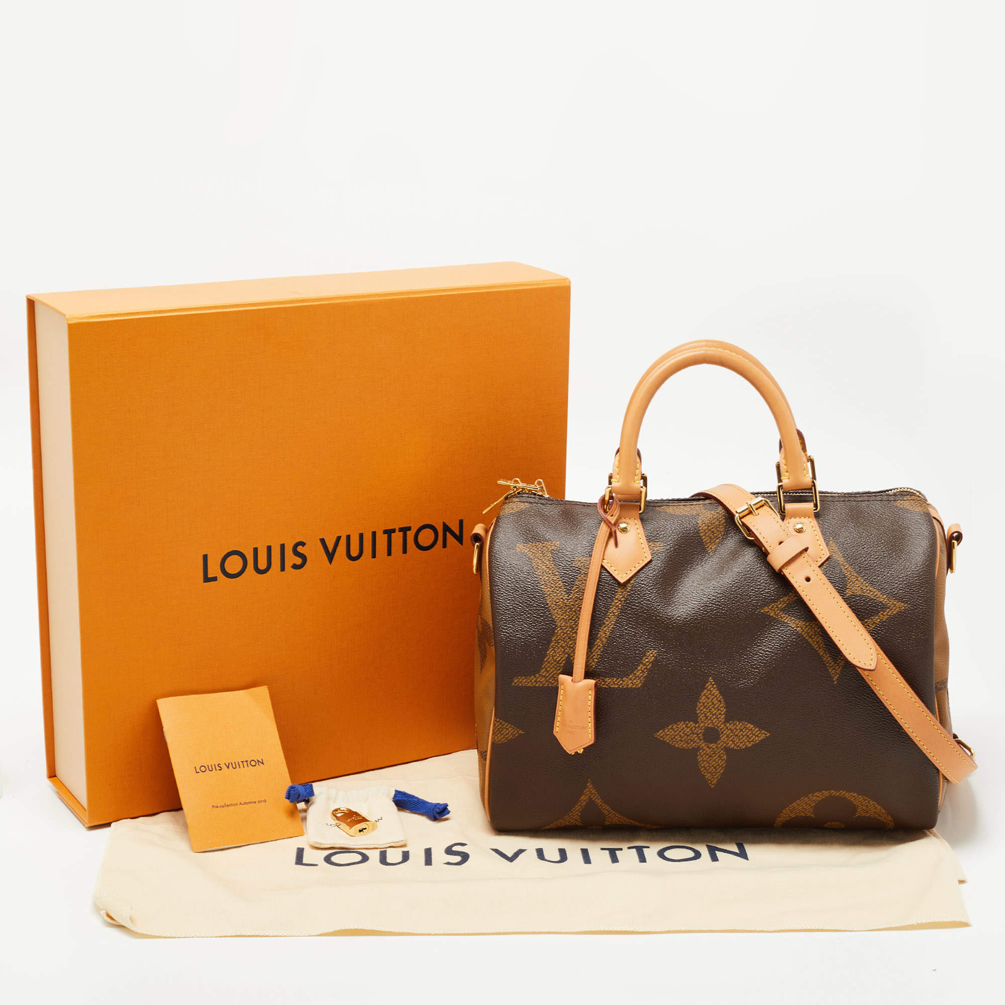 Louis Vuitton Monogram Canvas Speedy Bandouliere 30 QJB0FZ5V0BL19