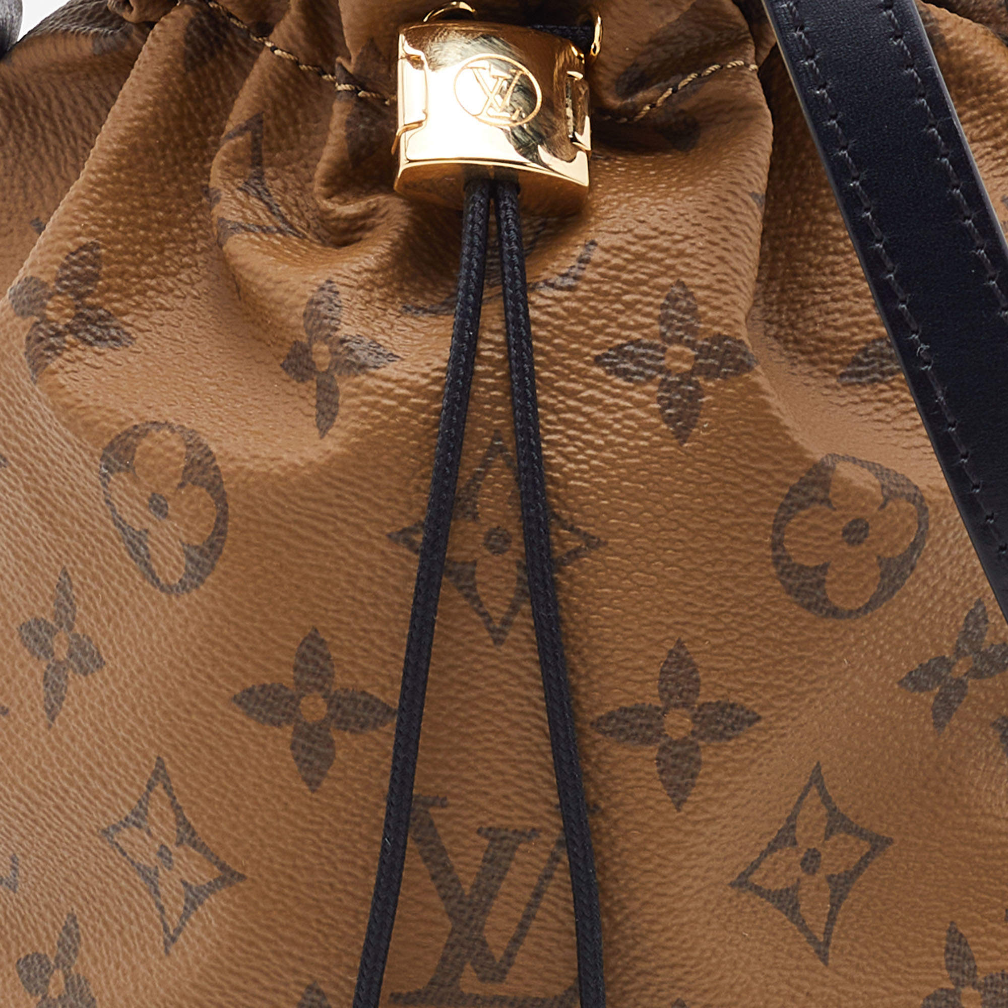Louis Vuitton Monogram Petit Noe Drawstring Bucket Hobo Bag 3lvn1025  Leather ref.407162 - Joli Closet