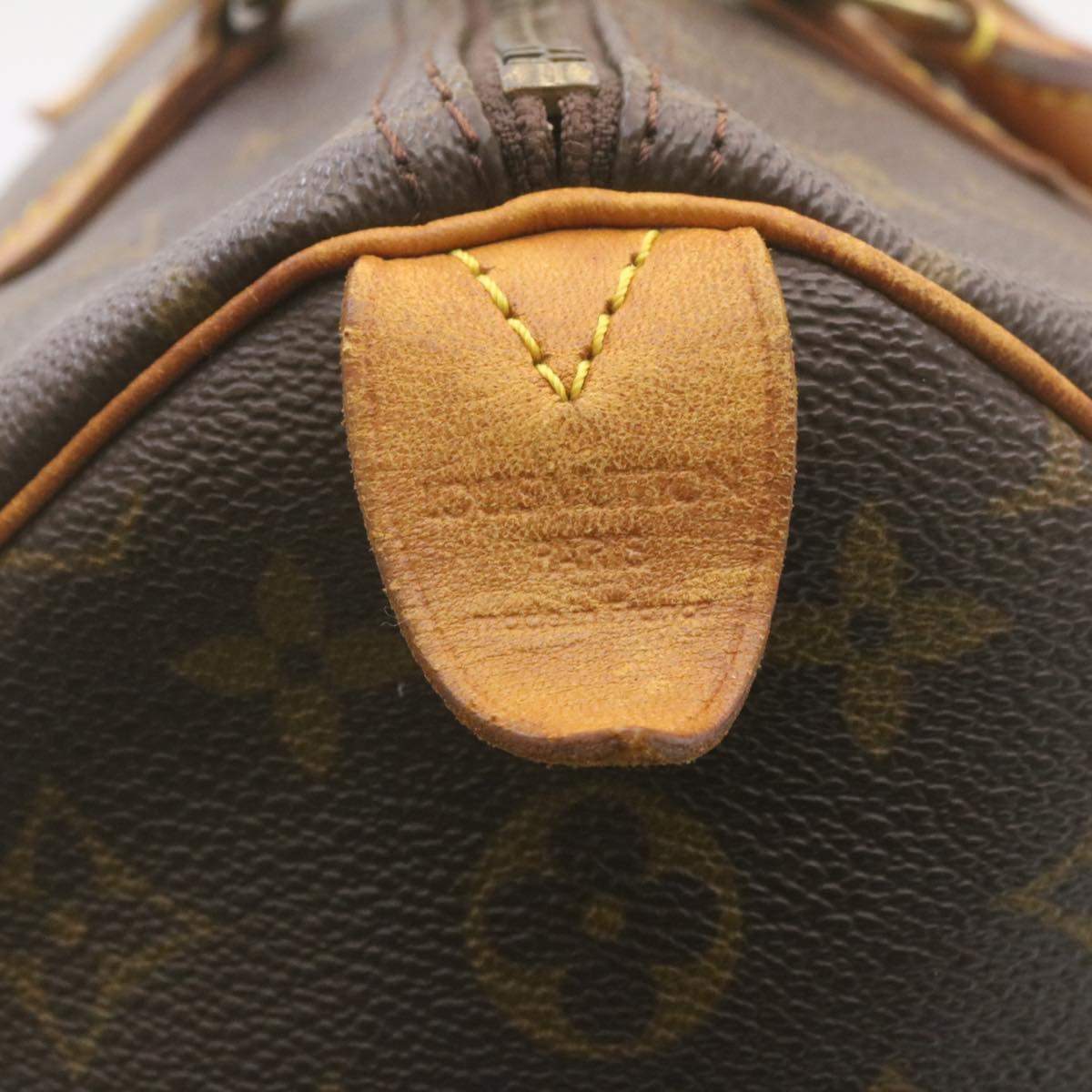 Louis Vuitton Monogram Speedy 35 Hand Bag M41524 LV Auth LT282 Louis Vuitton