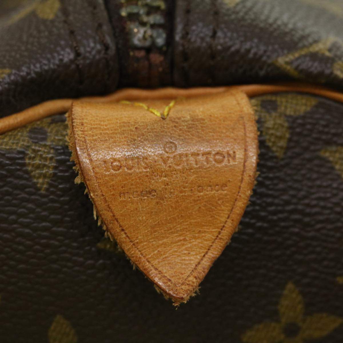 Authenticated used Louis Vuitton Monogram Speedy 40 Boston Bag Handbag M41522 Brown PVC Leather Ladies Louis Vuitton, Adult Unisex, Size: (HxWxD)