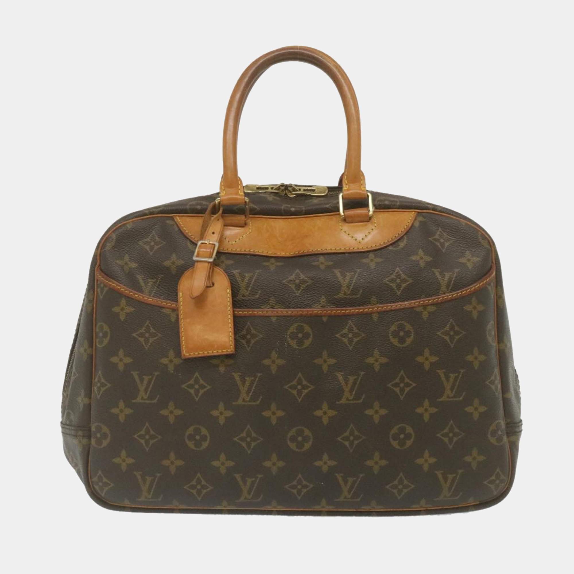 Authentic Louis Vuitton Deauville Hand bag M47270