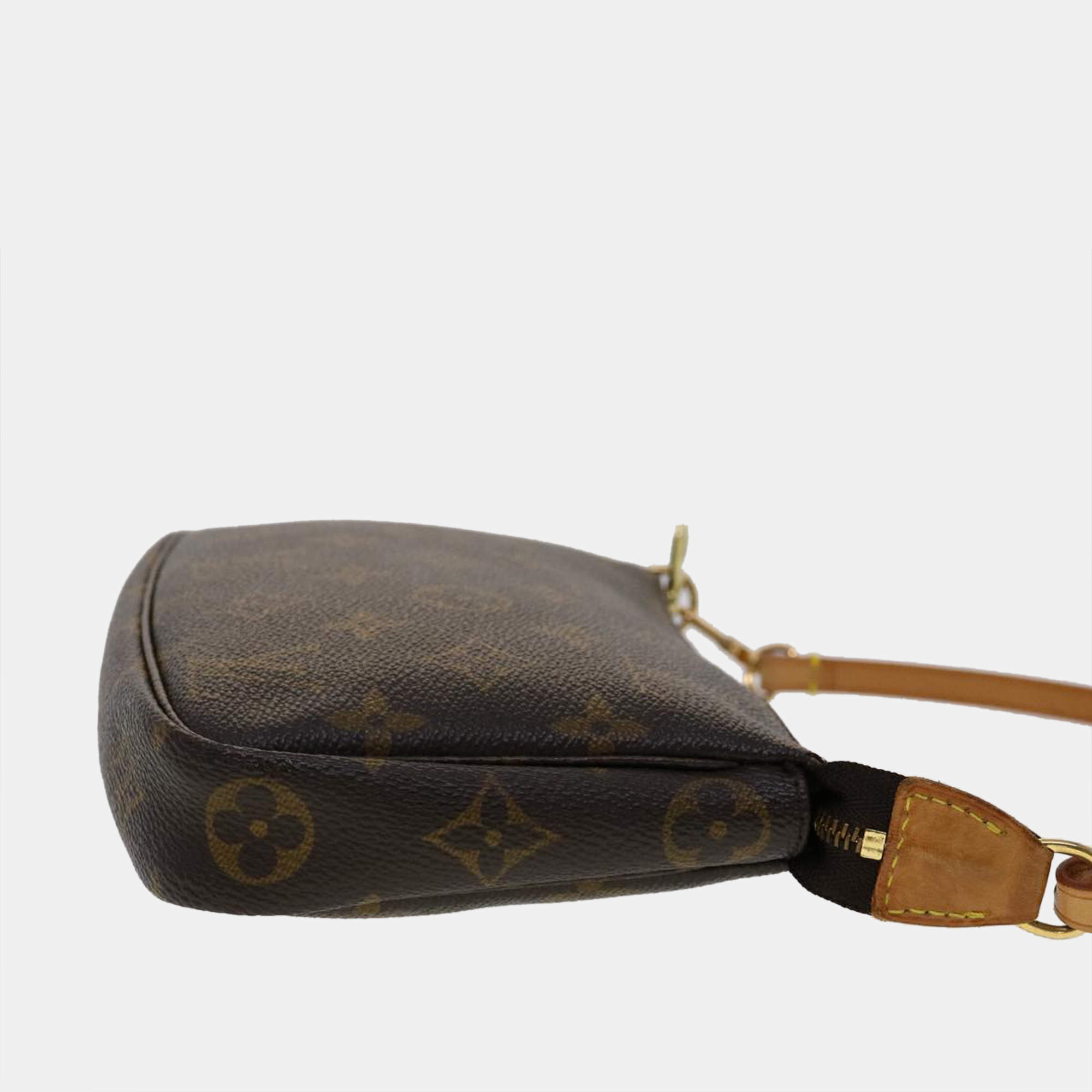 Louis Vuitton M51980 Monogram Pochette Accessoires Hand Bag Pouch Used  231003T