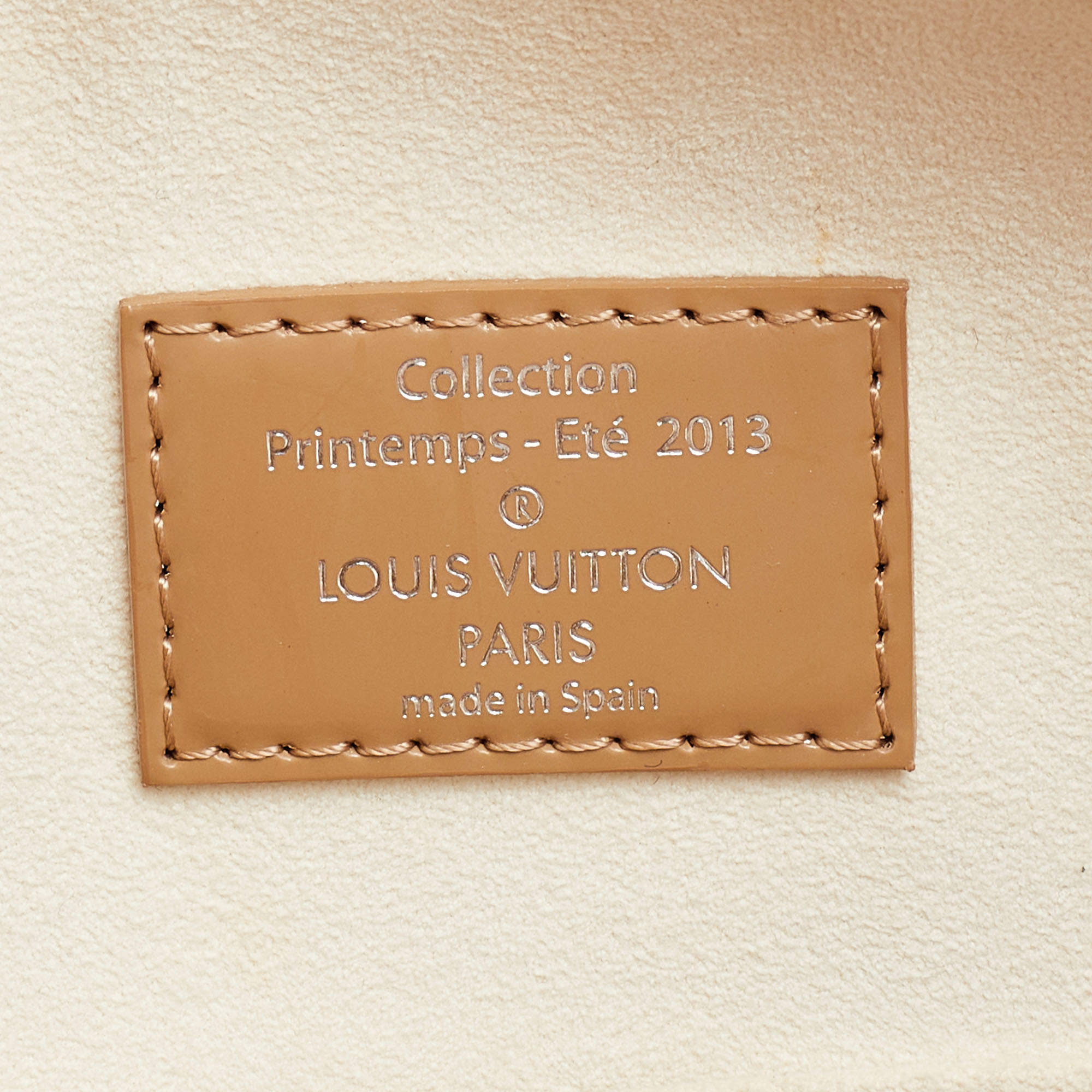 LOUIS VUITTON Louis Vuitton Handbag Damier Facet 2013 Collection Speedy Cube  MM M48905 Beige Ladies