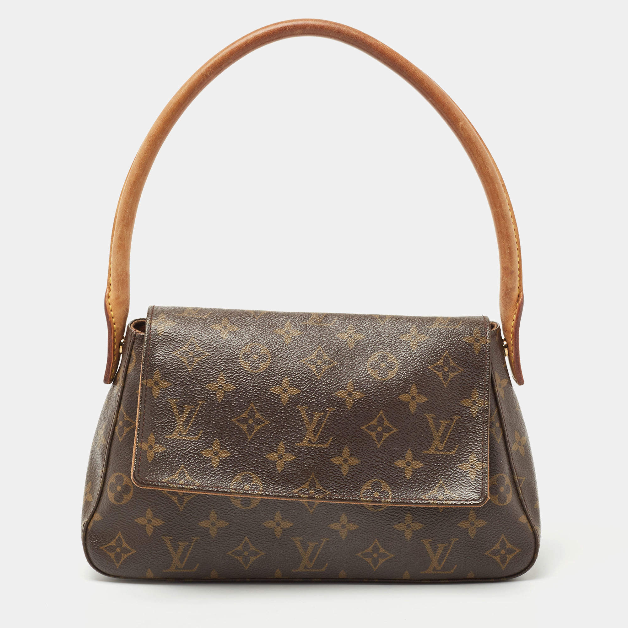 Pre Owned Louis Vuitton Monogram Canvas Looping PM Bag