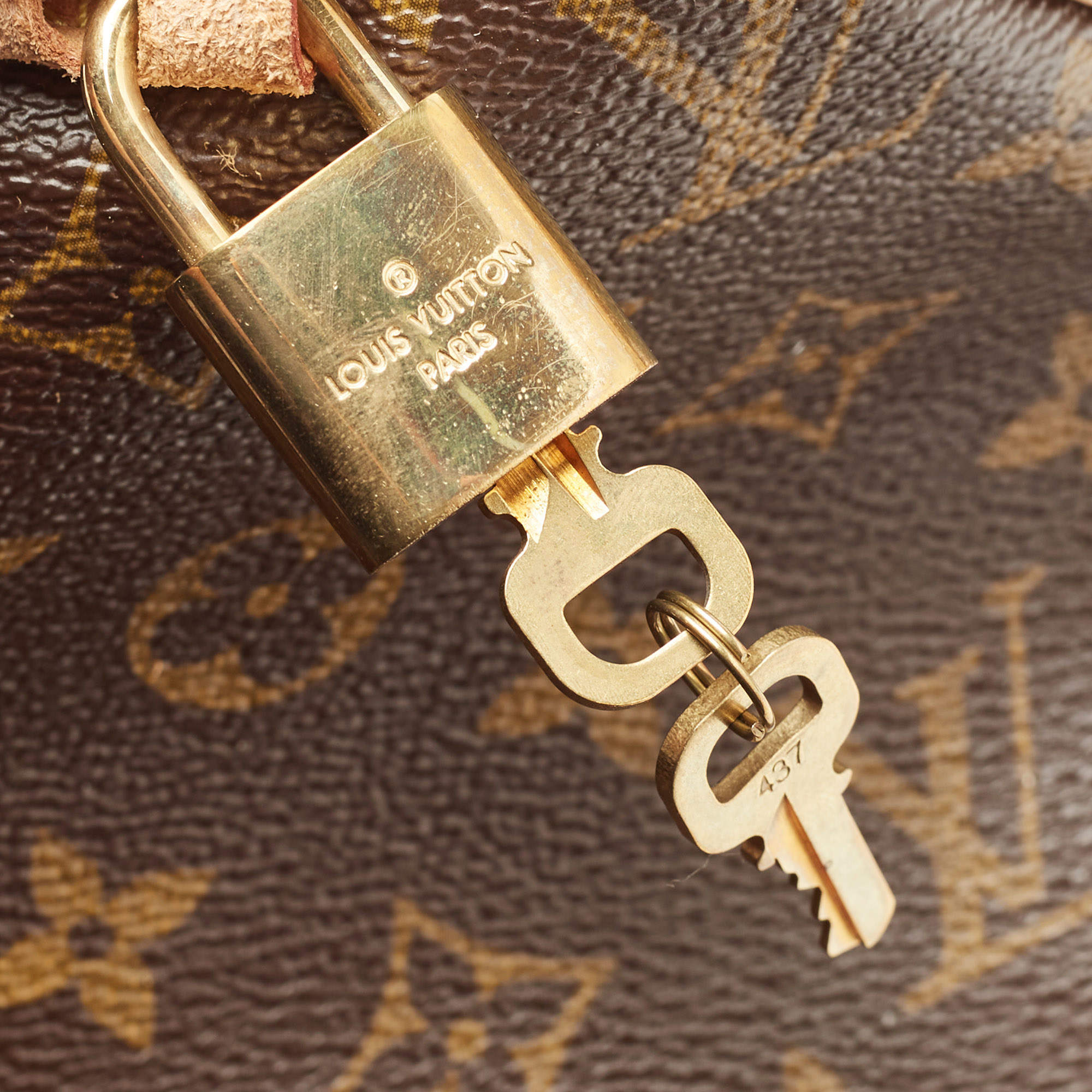 Louis Vuitton, Bags, 437 Louis Vuitton Lock And Key Silver
