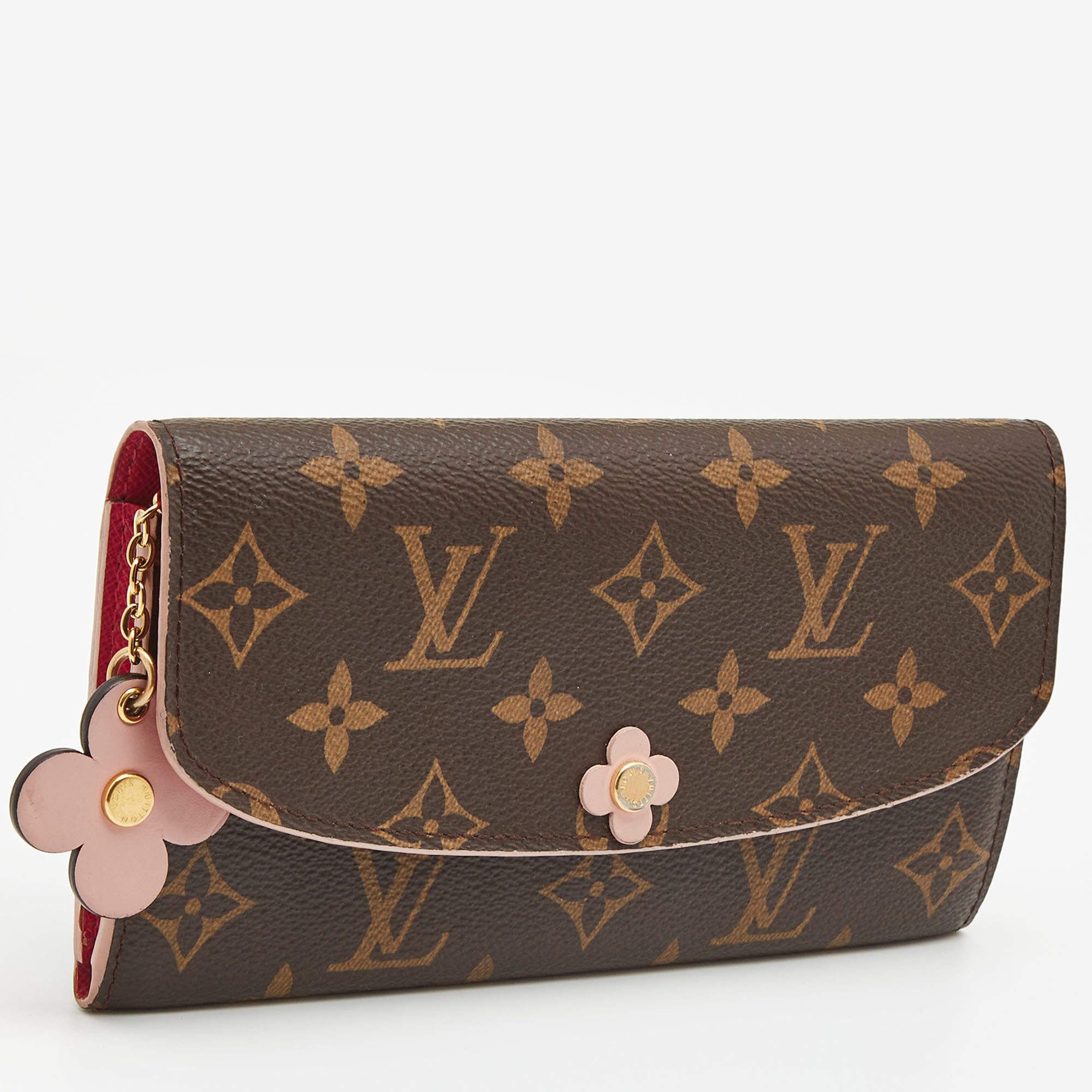 Louis Vuitton Emilie Wallet Monogram Canvas Fuchsia ○ Labellov ○ Buy and  Sell Authentic Luxury