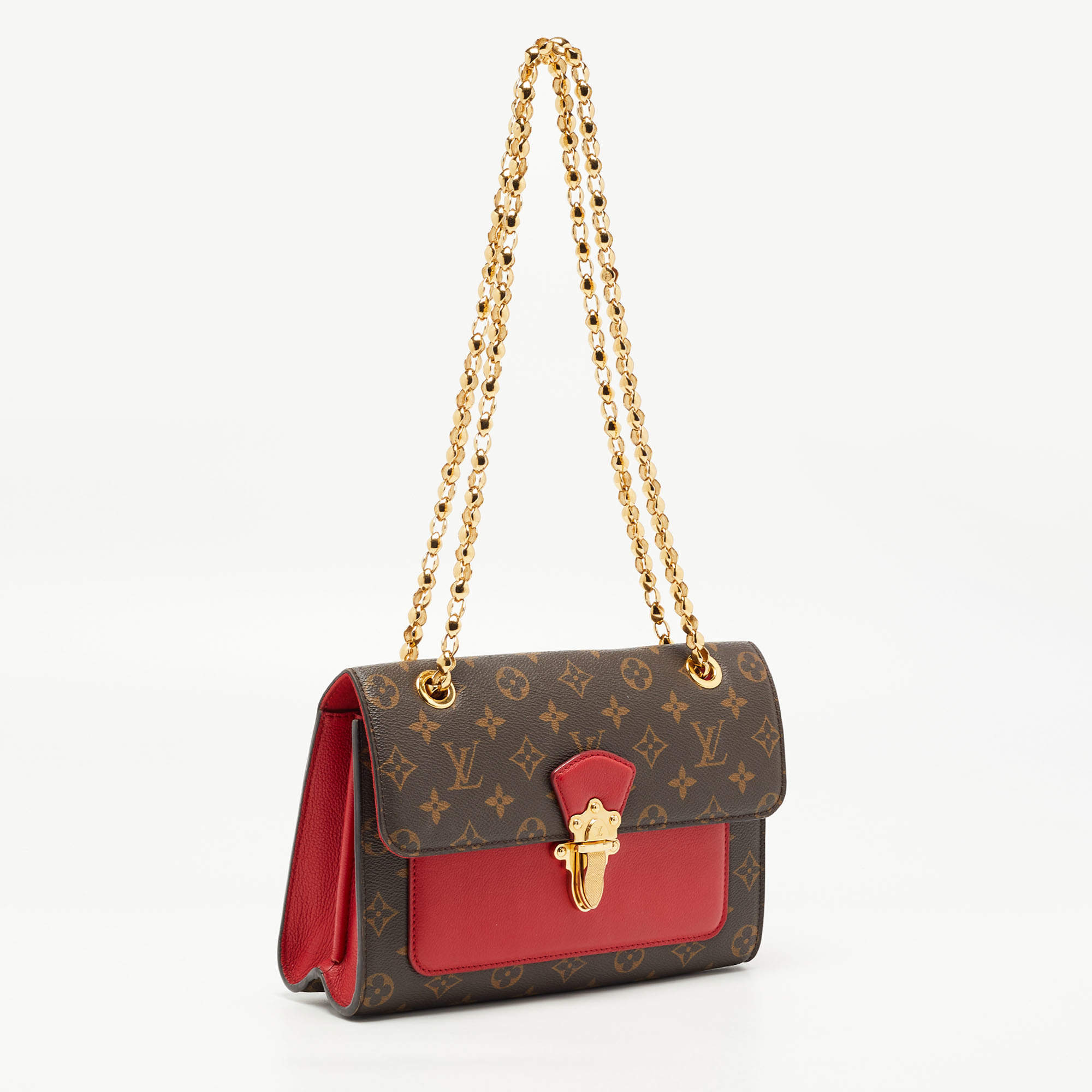 Louis Vuitton Pre-owned Victoire Monogram Cerise Red - TomsBag