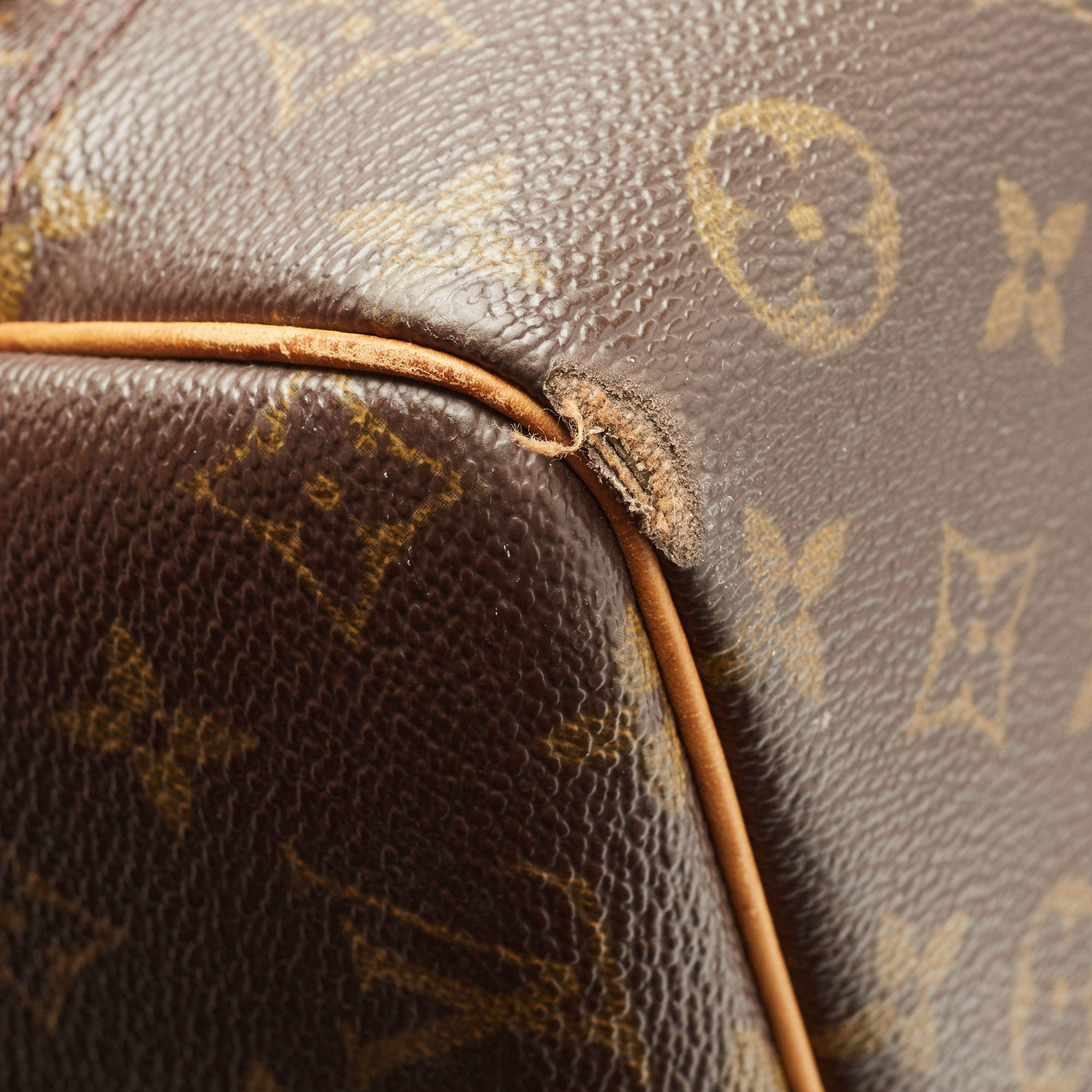 Deauville fabric handbag Louis Vuitton Brown in Cloth - 35328643