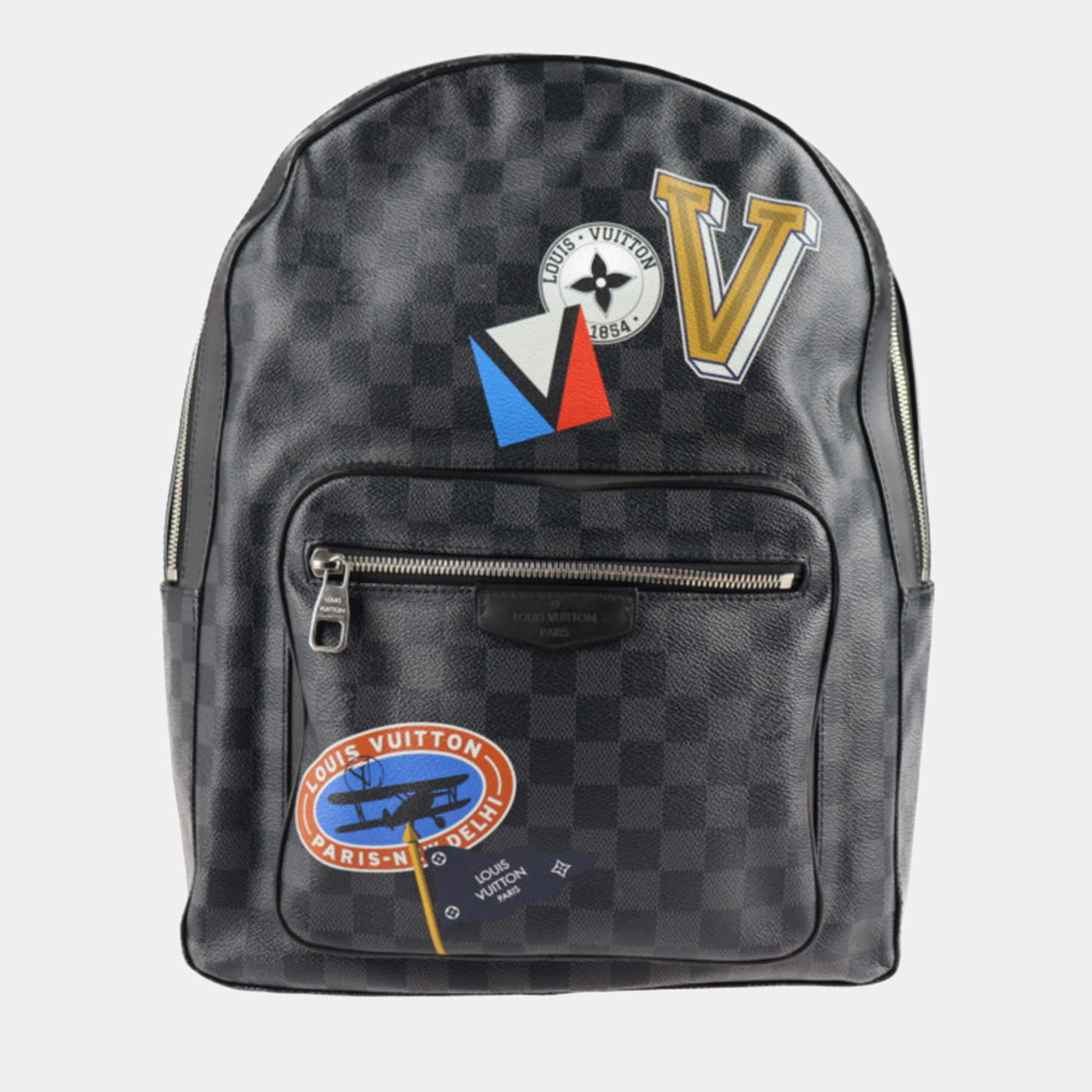 ** USED ** LOUIS VUITTON x SUPREME 100% AUTHENTIC LV BACKPACK - EPI BLACK
