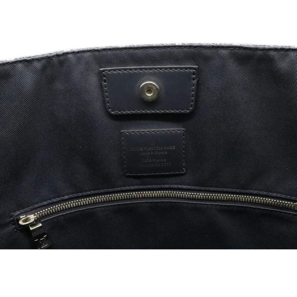 Louis Vuitton Navy Blue Monogram Savane NS Tote Bag Louis Vuitton