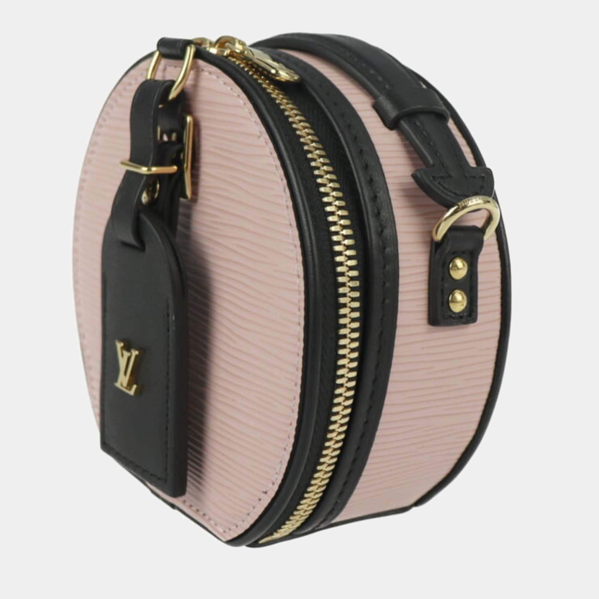 Louis Vuitton Mini Boite Chapeau Bag Sea EPI Leather Crossbody New