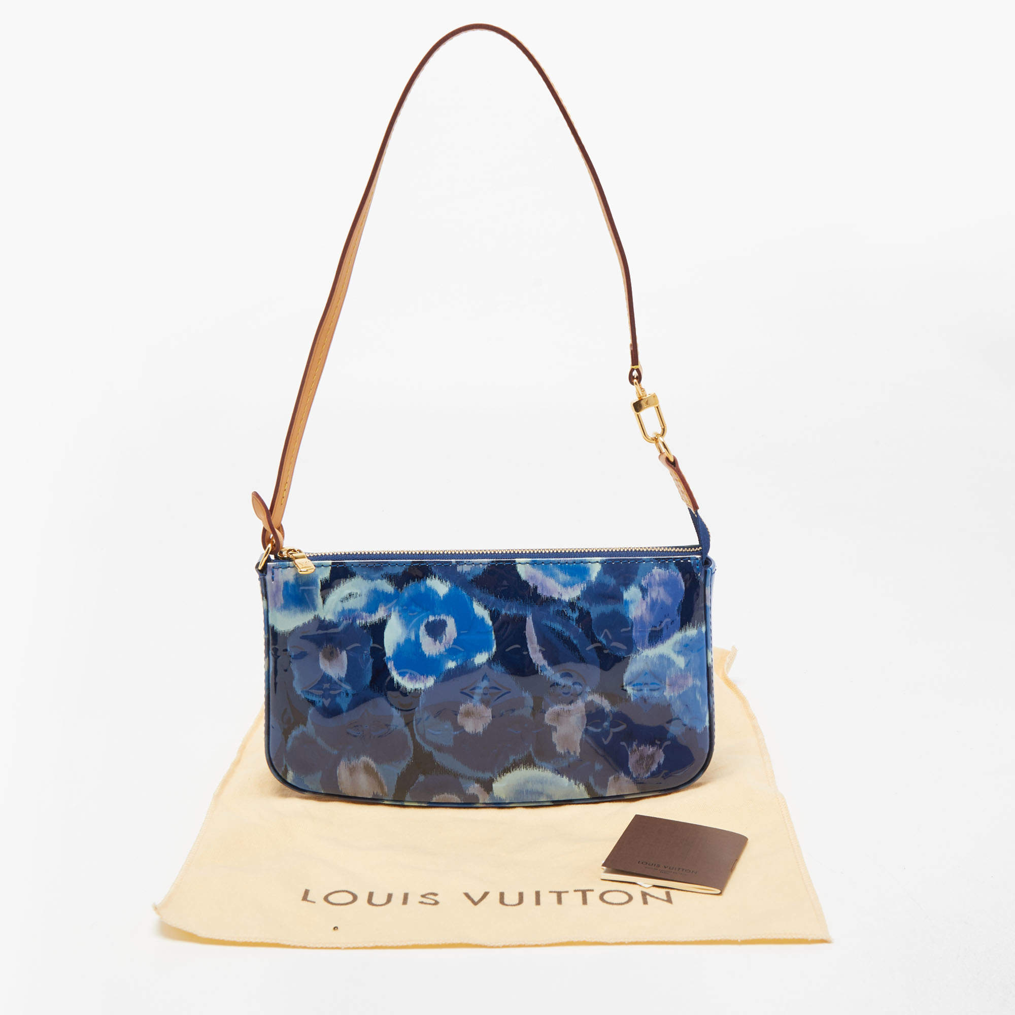 Louis Vuitton, Bags, Vintage Louis Vuitton Pochette Accessories In Ikat  Vernis