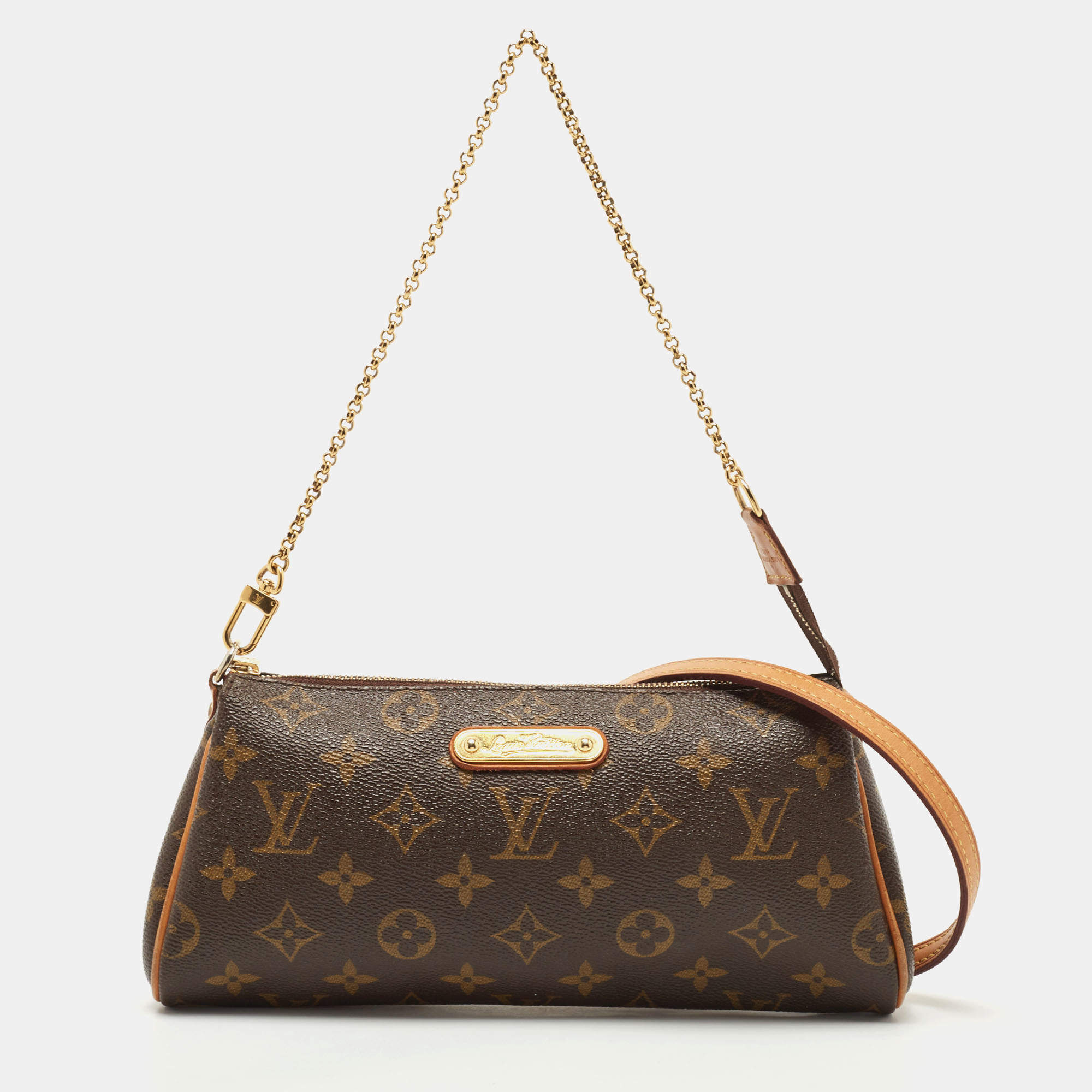 Pre Owned Louis Vuitton Monogram Canvas Eva Pochette Bag