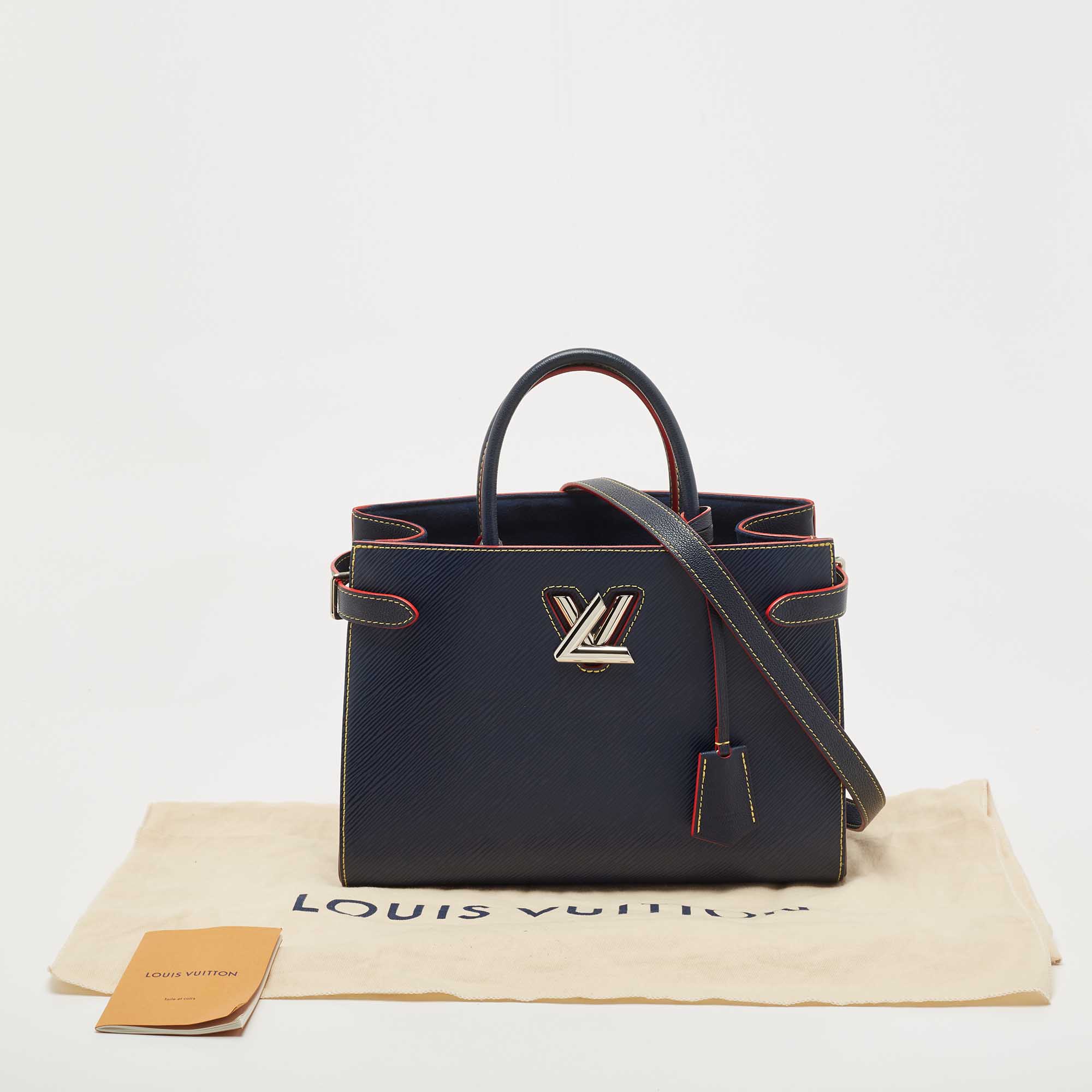 Louis Vuitton Epi Twist Tote Indigo 328649