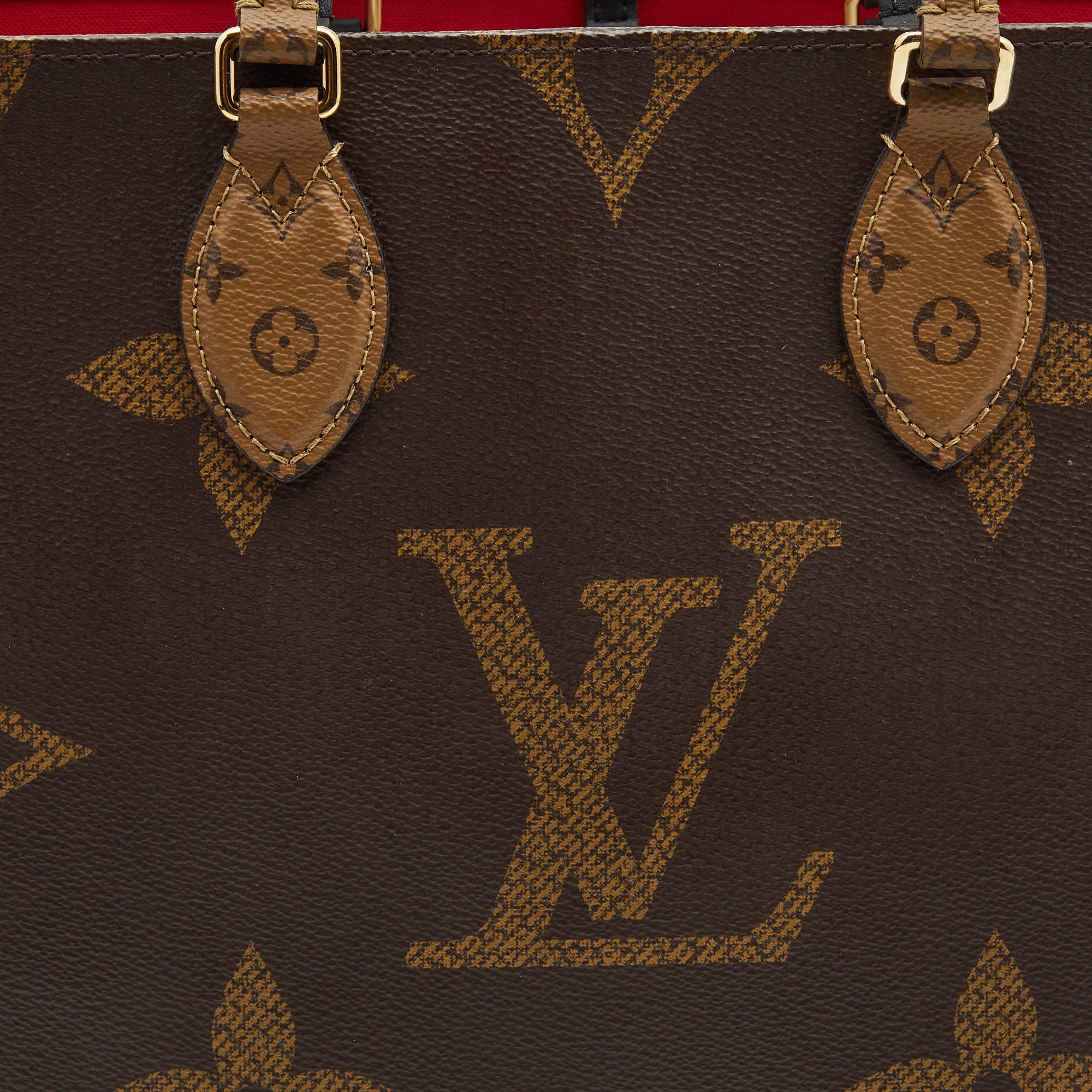 Louis Vuitton Reverse Monogram Canvas Gaint OntheGo MM Bag – Luxe