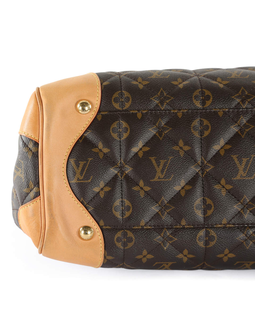 Louis Vuitton - Authenticated Etoile Shopper Handbag - Leather Brown for Women, Good Condition