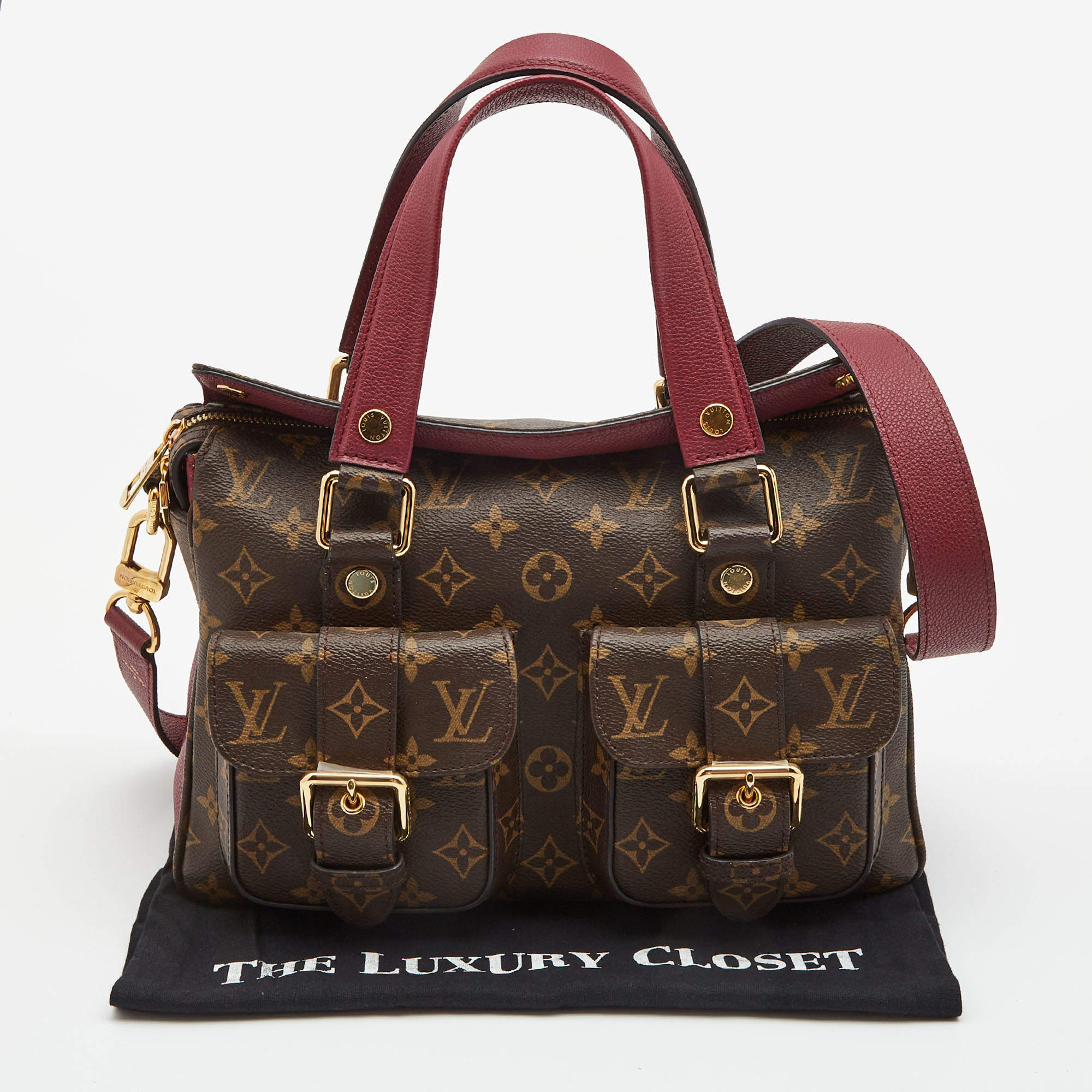 Louis Vuitton Monogram Canvas Manhattan PM QJB0AT4J0F010