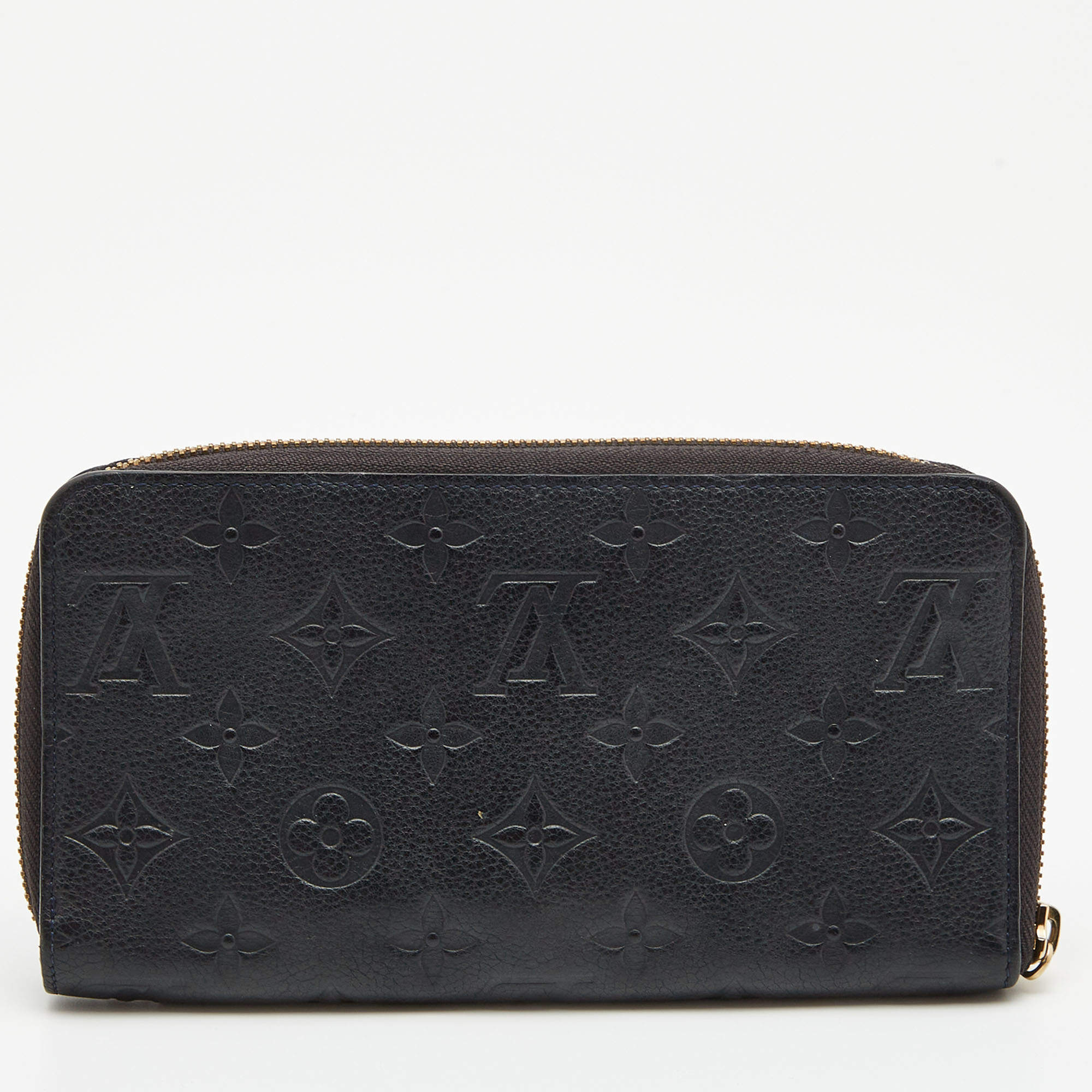 Louis Vuitton Bleu Infini Monogram Leather Zippy Wallet