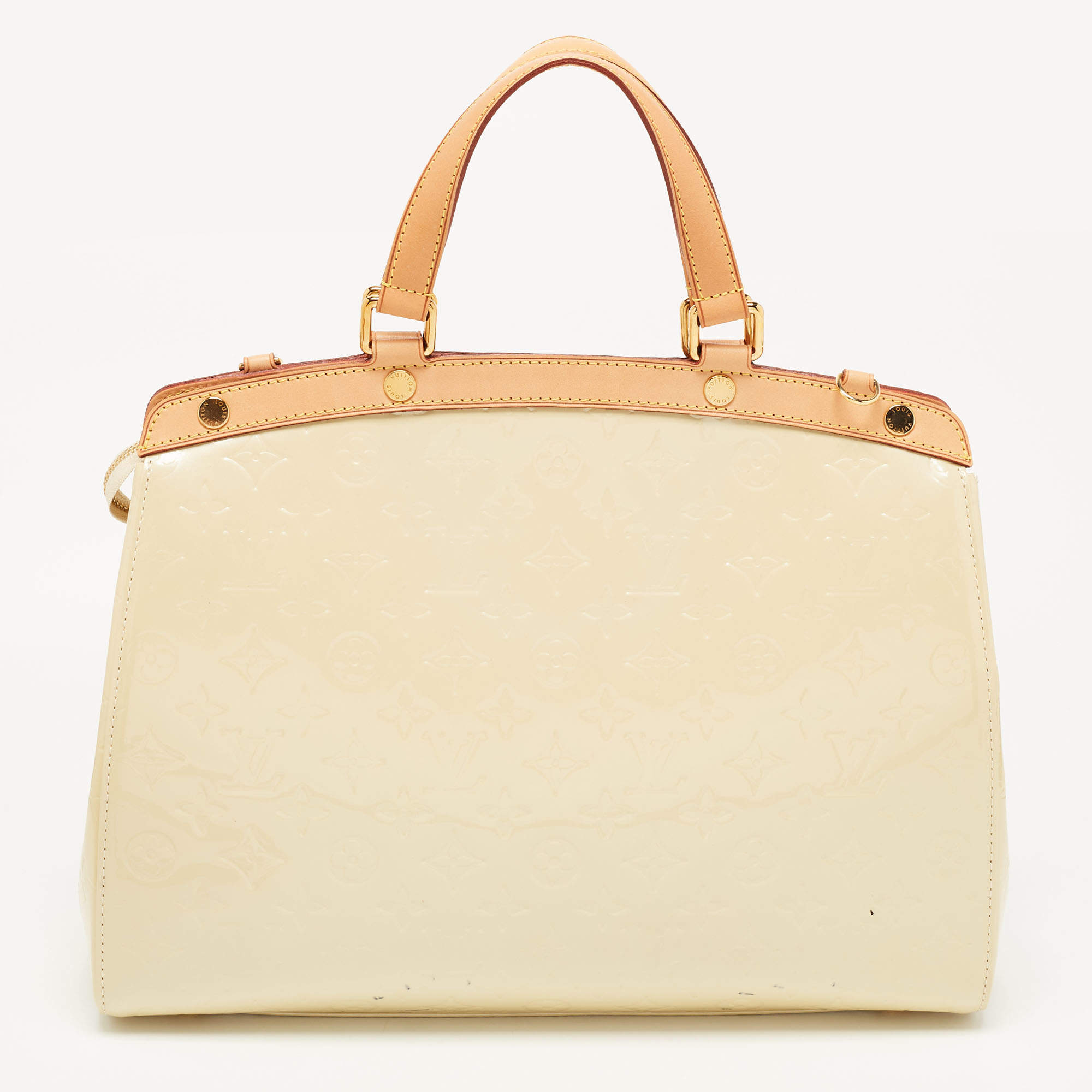 Louis Vuitton, Bags, Louis Vuitton Cream Epi Brea Mm Bag