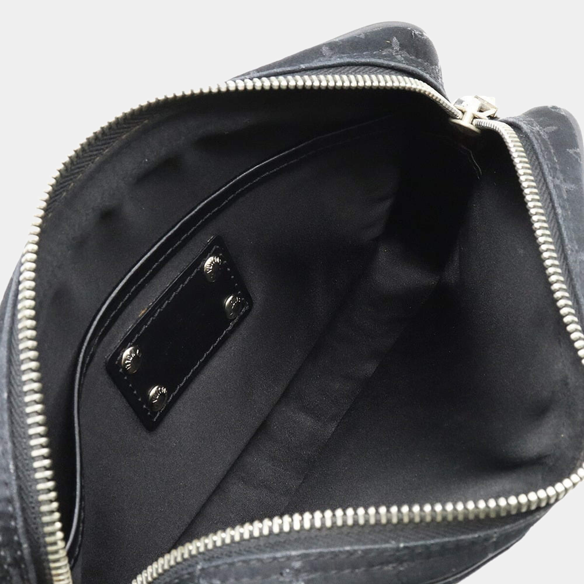 Louis Vuitton Black Satin Mini Monogram Conte De Fees Pochette Shoulder Bag Louis  Vuitton