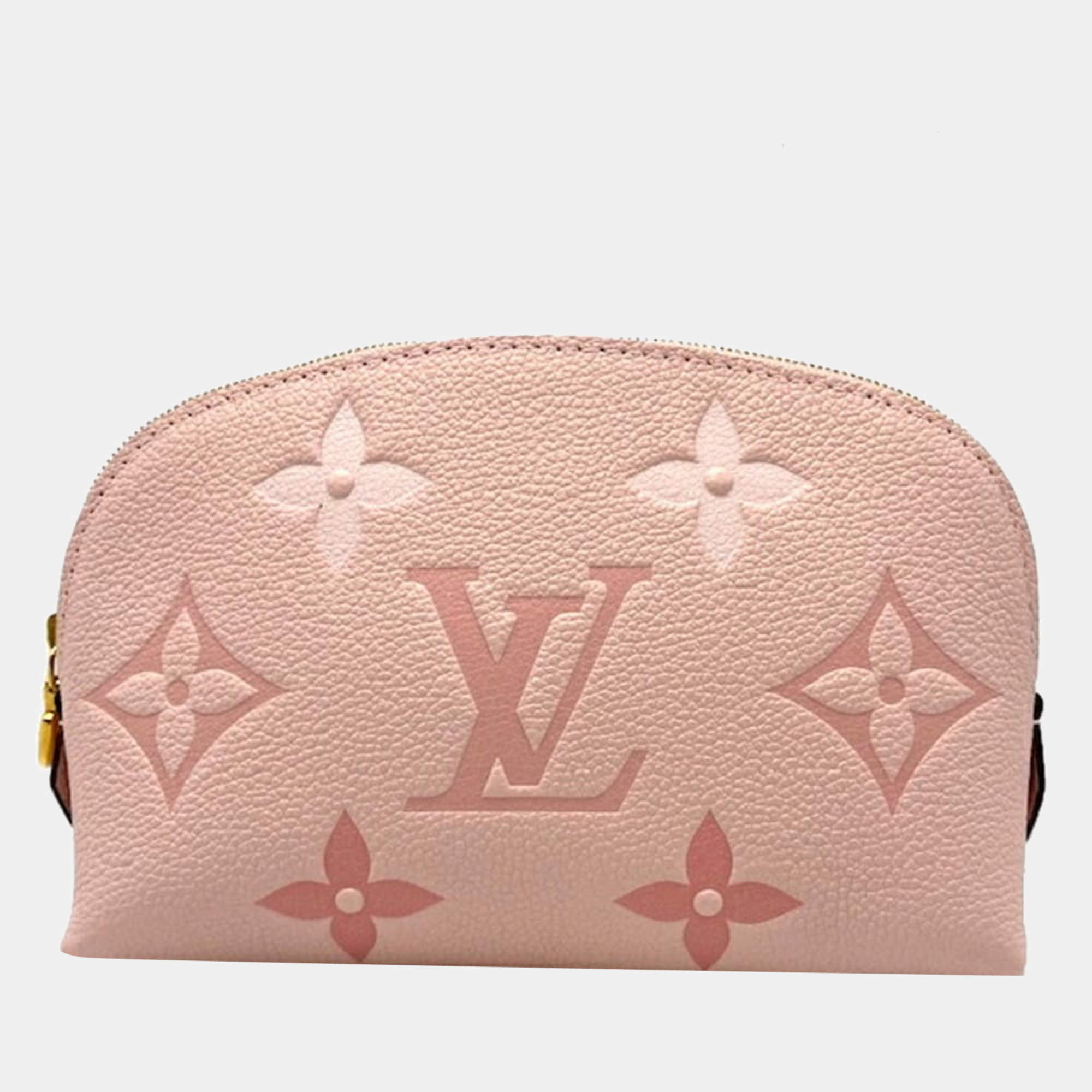 Louis Vuitton Pink Leather Monogram Giant Pouch Louis Vuitton | TLC