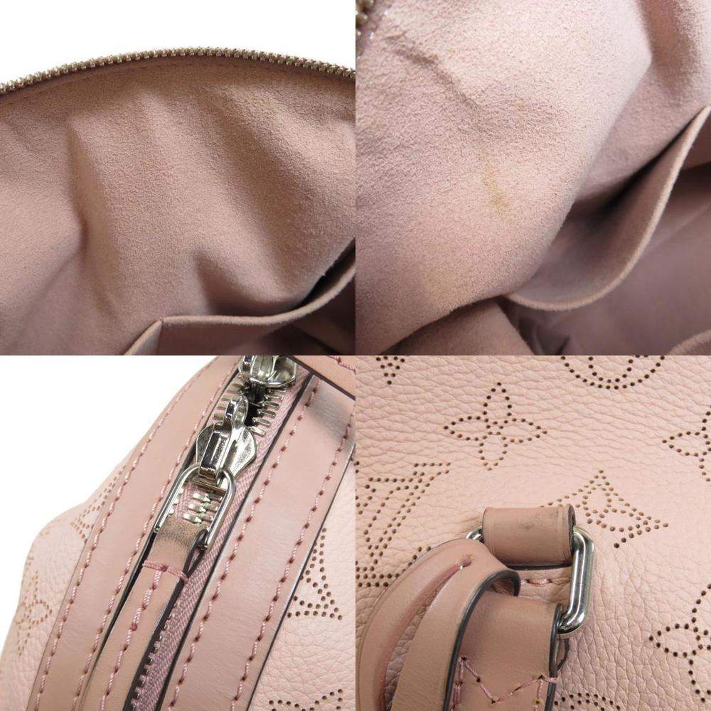 Louis Vuitton Monogram Mahina Babylone PM w/ Strap - Pink Hobos