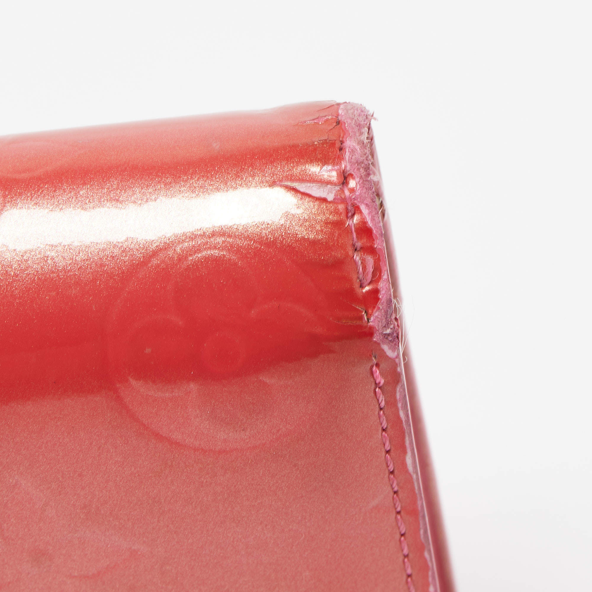 Sarah patent leather wallet Louis Vuitton Pink in Patent leather - 31174867