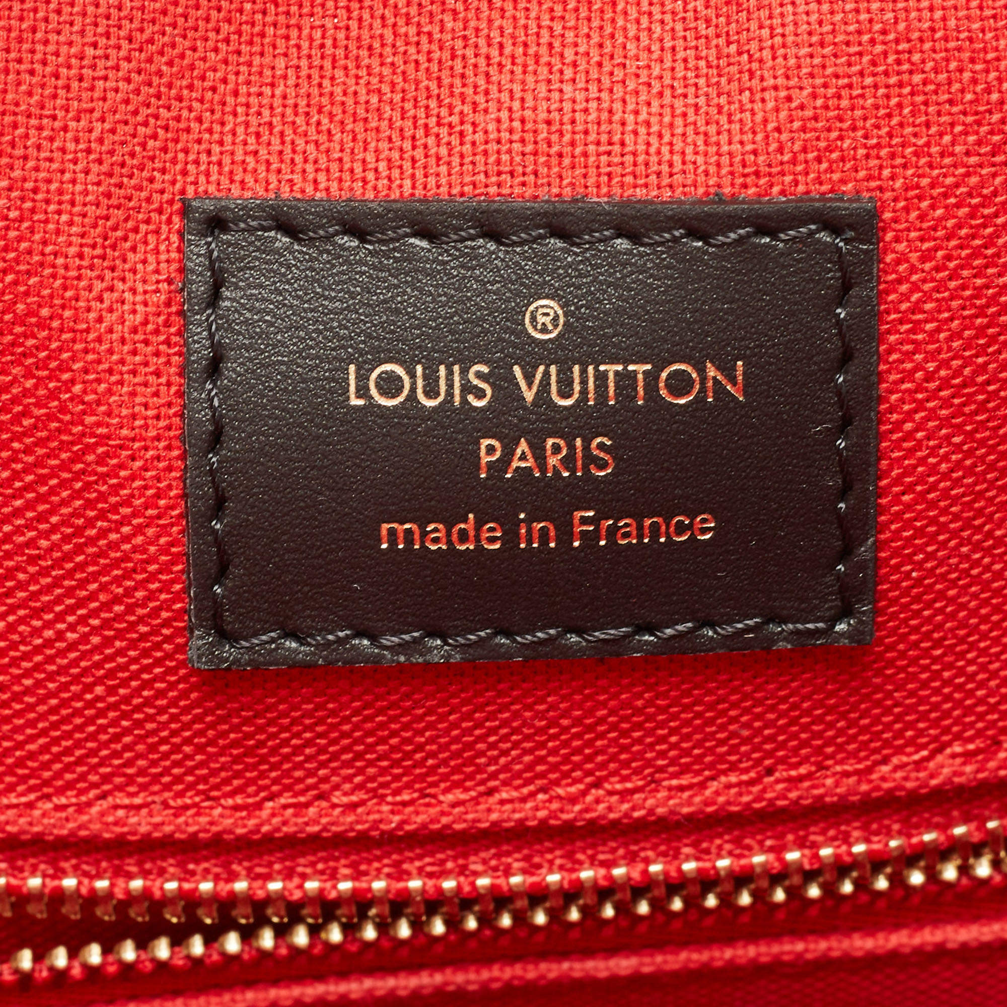 Louis Vuitton On The Go Bag Monogram Canvas MM Cloth ref.1005599