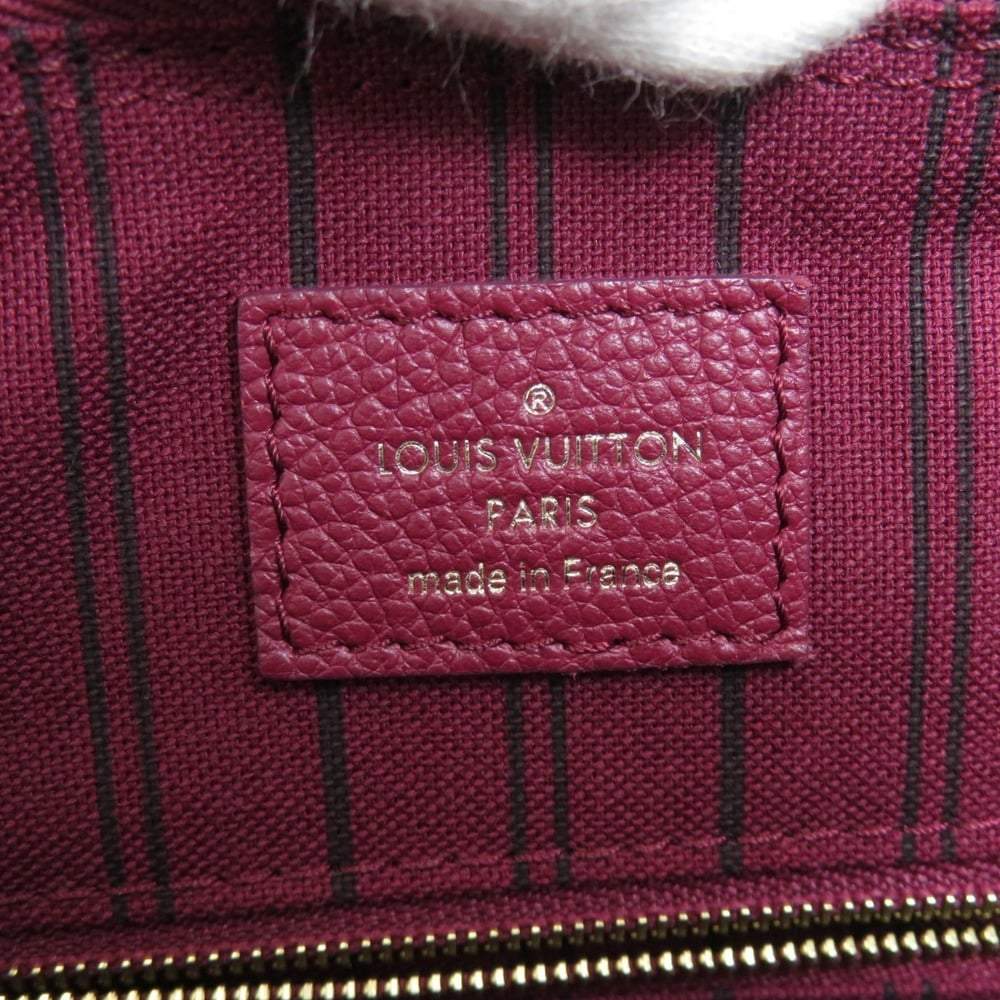 Louis Vuitton Purple Monogram Empreinte Leather Speedy Bandoulière 25 Shoulder Bag