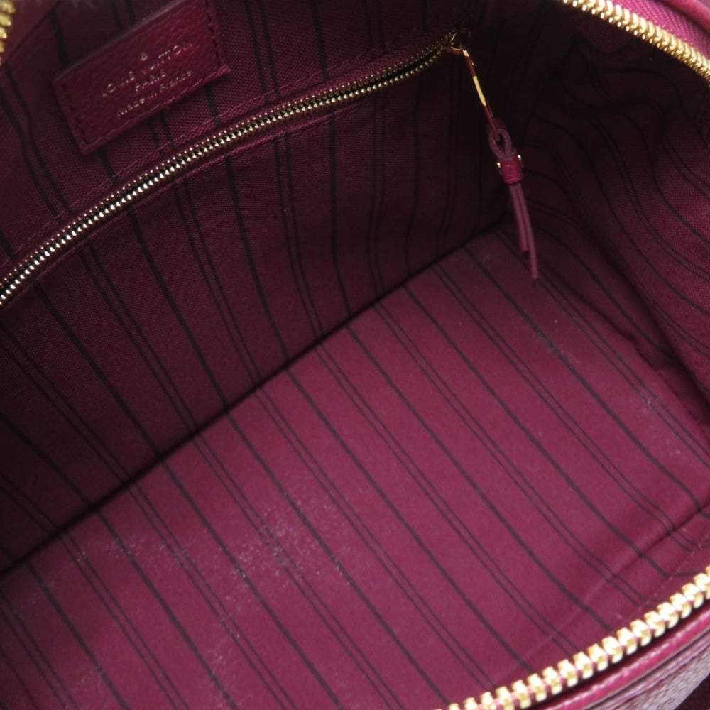 Louis Vuitton Purple Monogram Empreinte Leather Speedy Bandoulière 25  Shoulder Bag Louis Vuitton