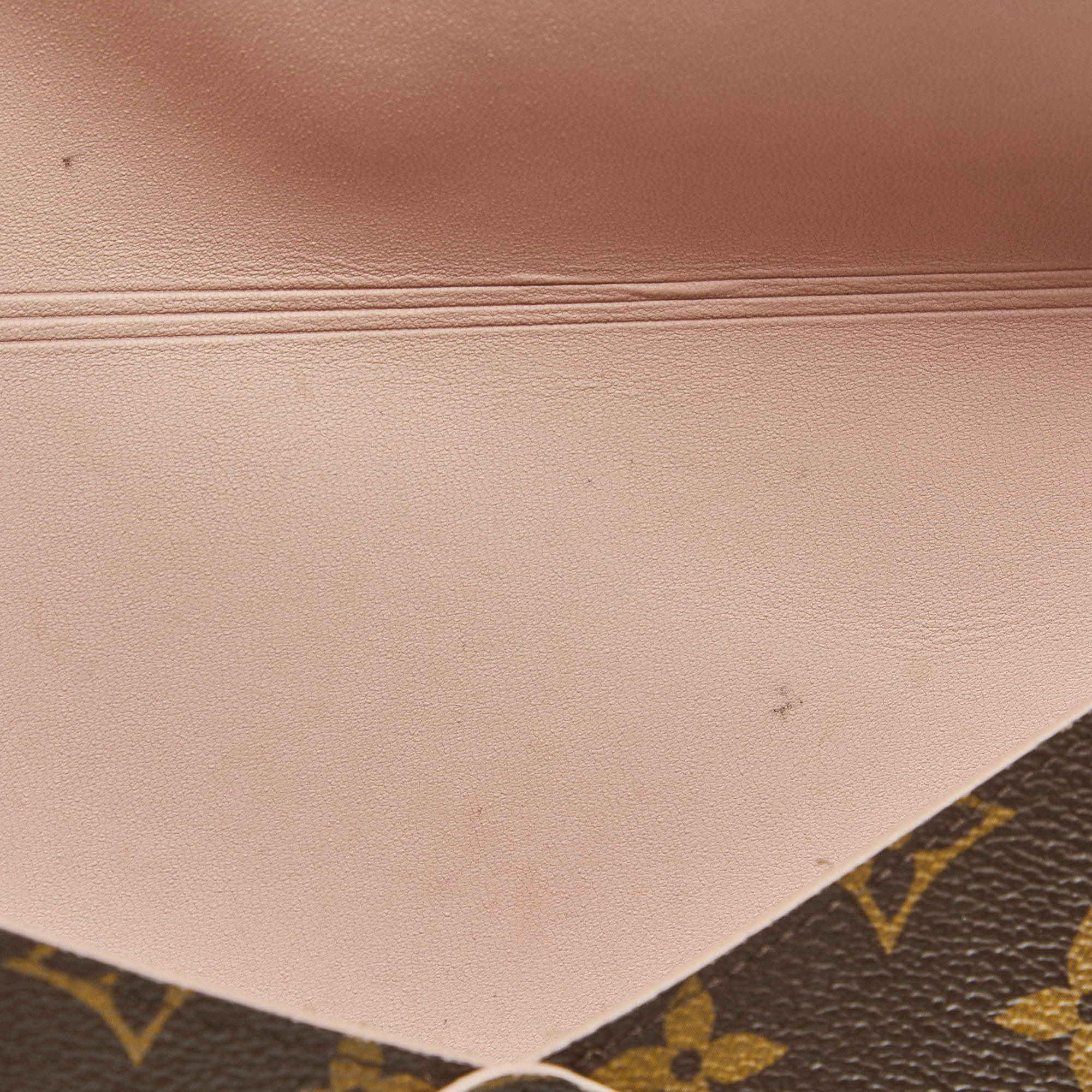 Louis Vuitton Kirigami Large Pochette Brown Pink Leather Cloth ref.183620 -  Joli Closet