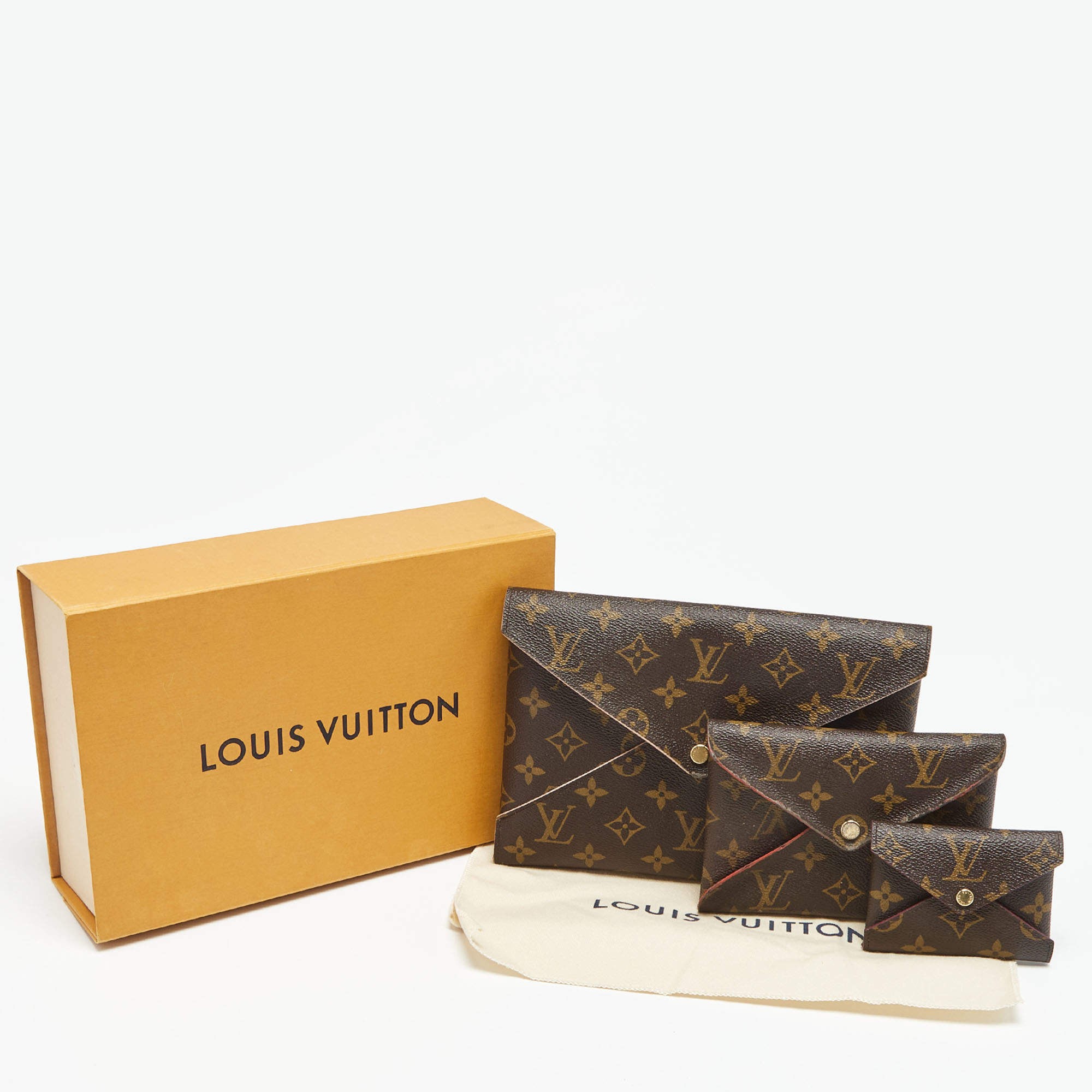 Louis Vuitton Monogram Canvas Kirigami Pochette (SHF-23111) – LuxeDH