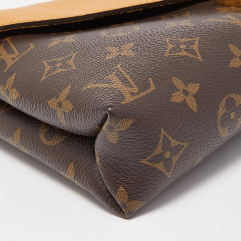 Louis Vuitton Safran Monogram Canvas Pallas Chain Bag Louis