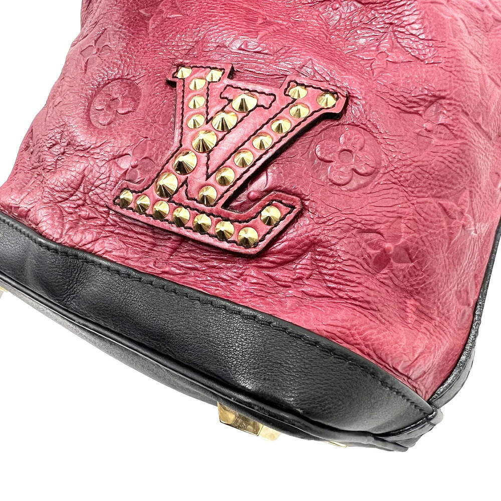 Louis Vuitton Burgundy Monogram Leather Double Jeu Neo-Noe