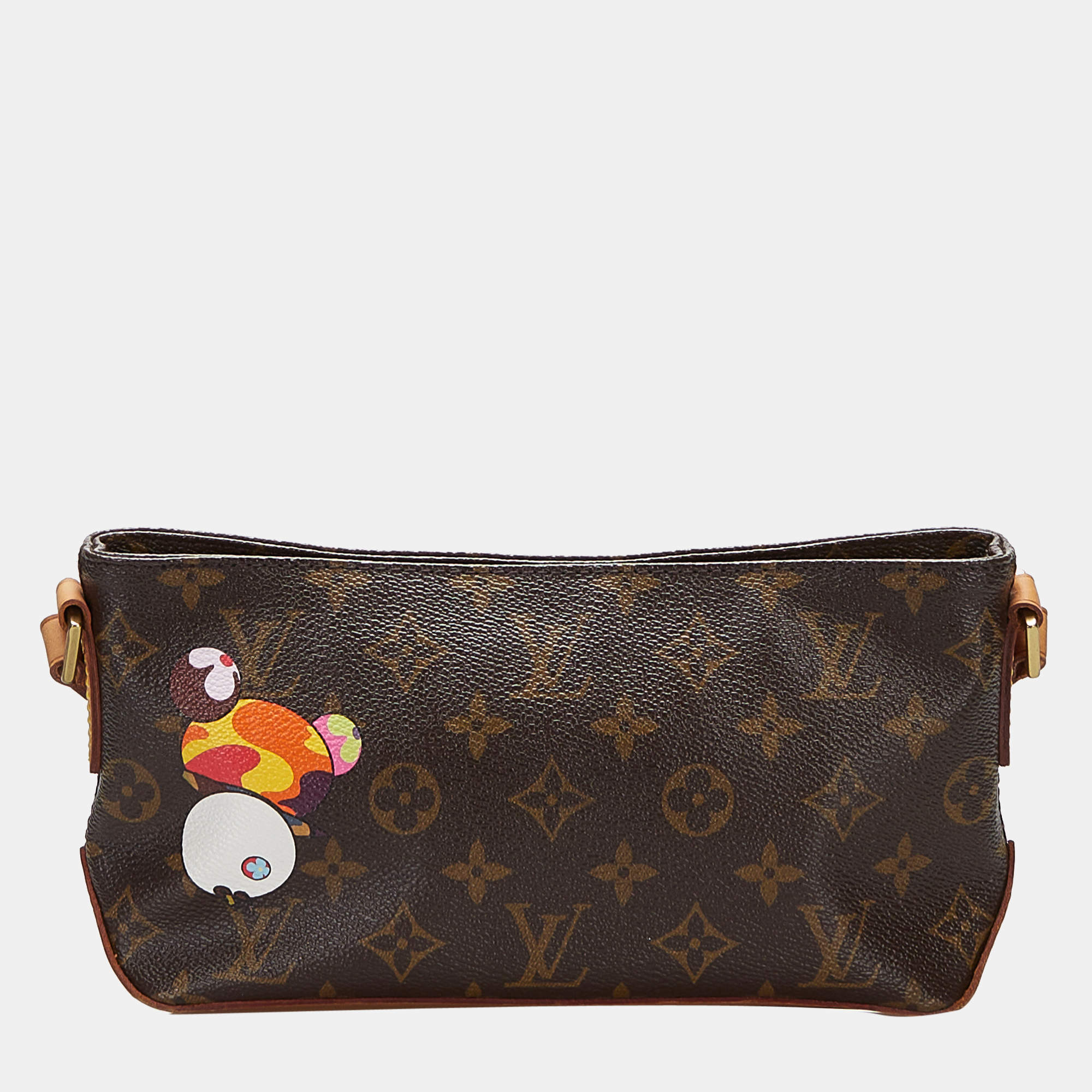 LOUIS VUITTON Monogram Trotteur Panda Shoulder Bag