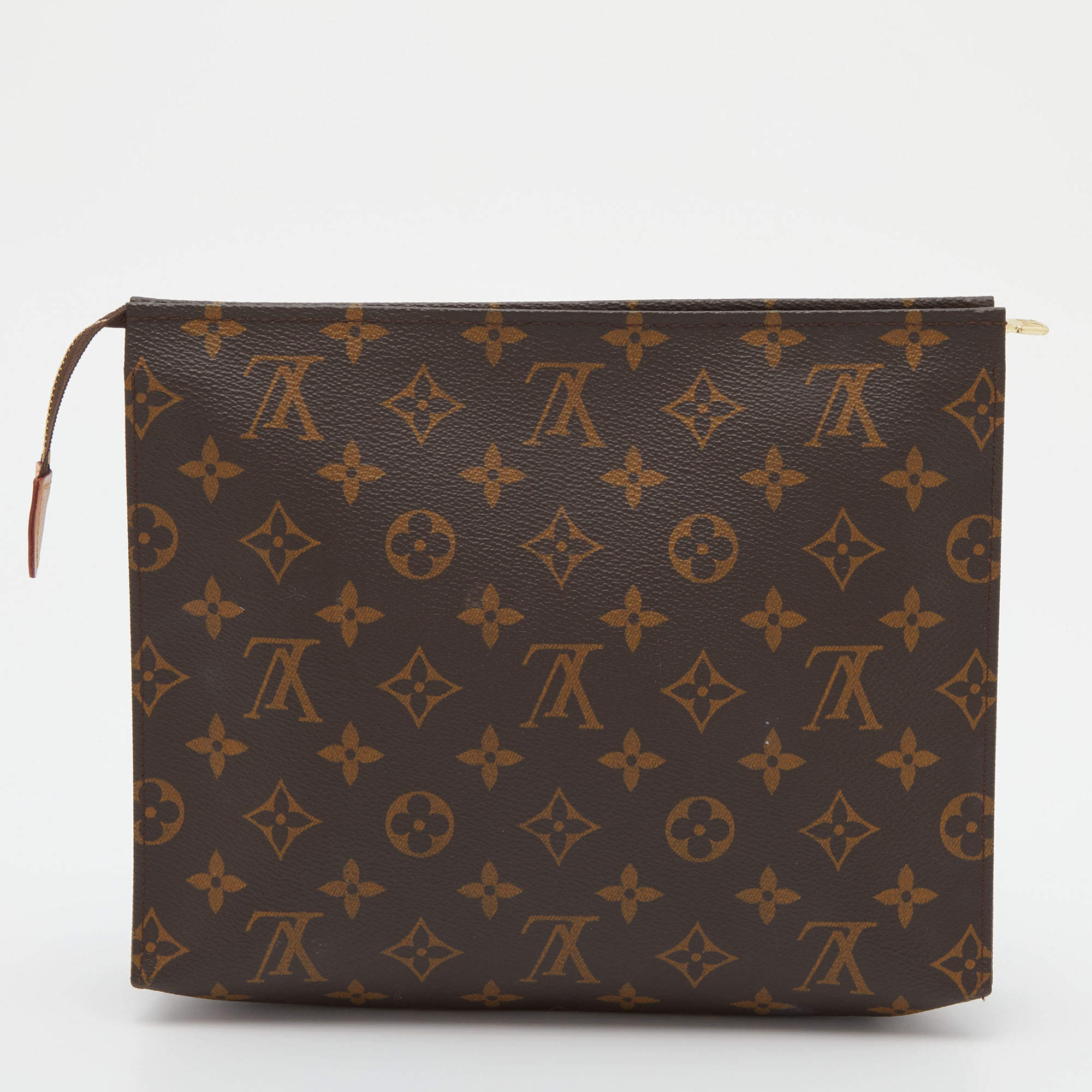 Pre Owned Louis Vuitton Monogram Canvas Toiletry Pouch 26