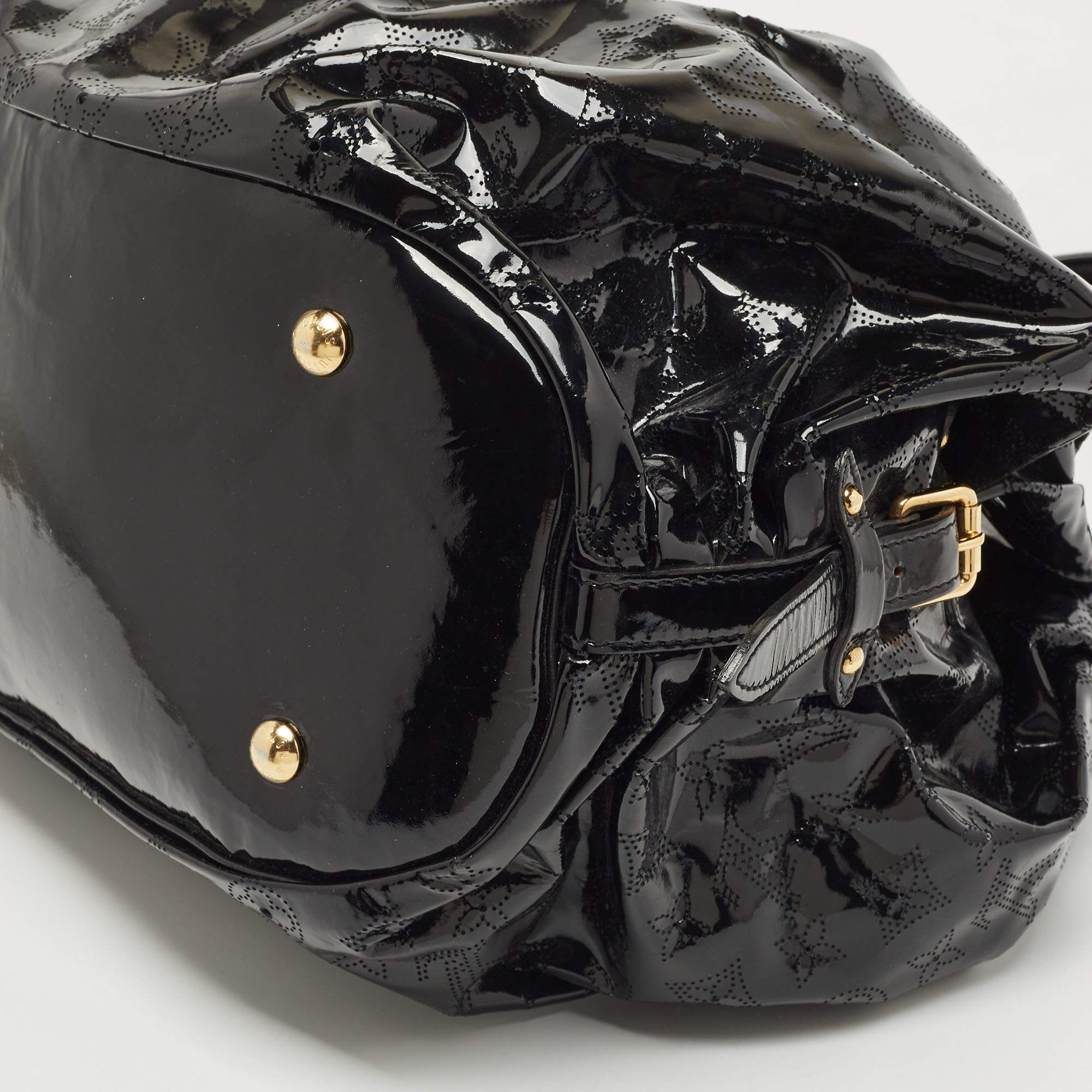Louis Vuitton Limited Edition Black Patent Leather Surya XL Bag - Yoogi's  Closet