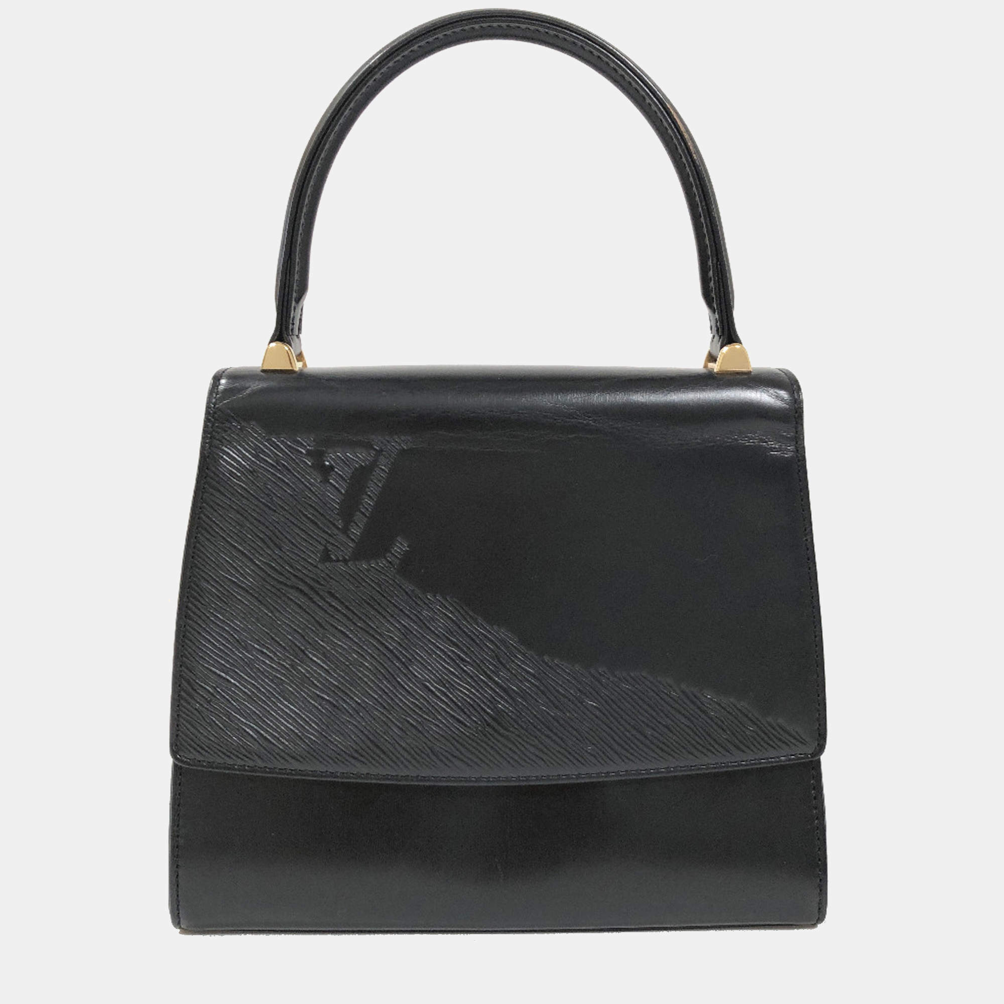 Louis Vuitton Black Epi Leather Opera Athens Top Handle Bag Louis ...