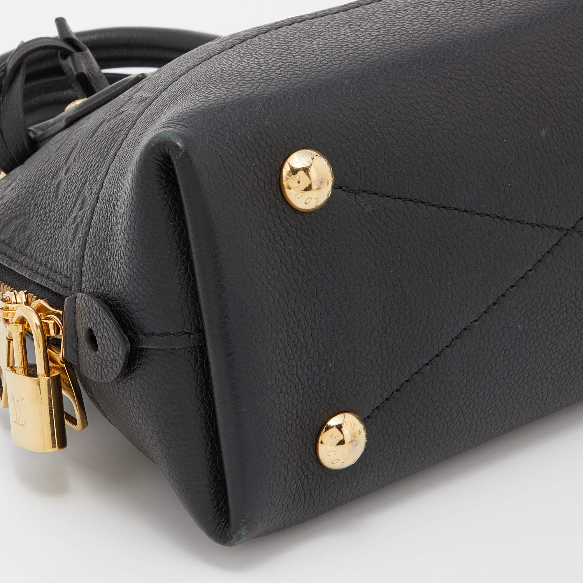 Louis Vuitton LV Alma BB black empreinte Leather ref.550701 - Joli Closet